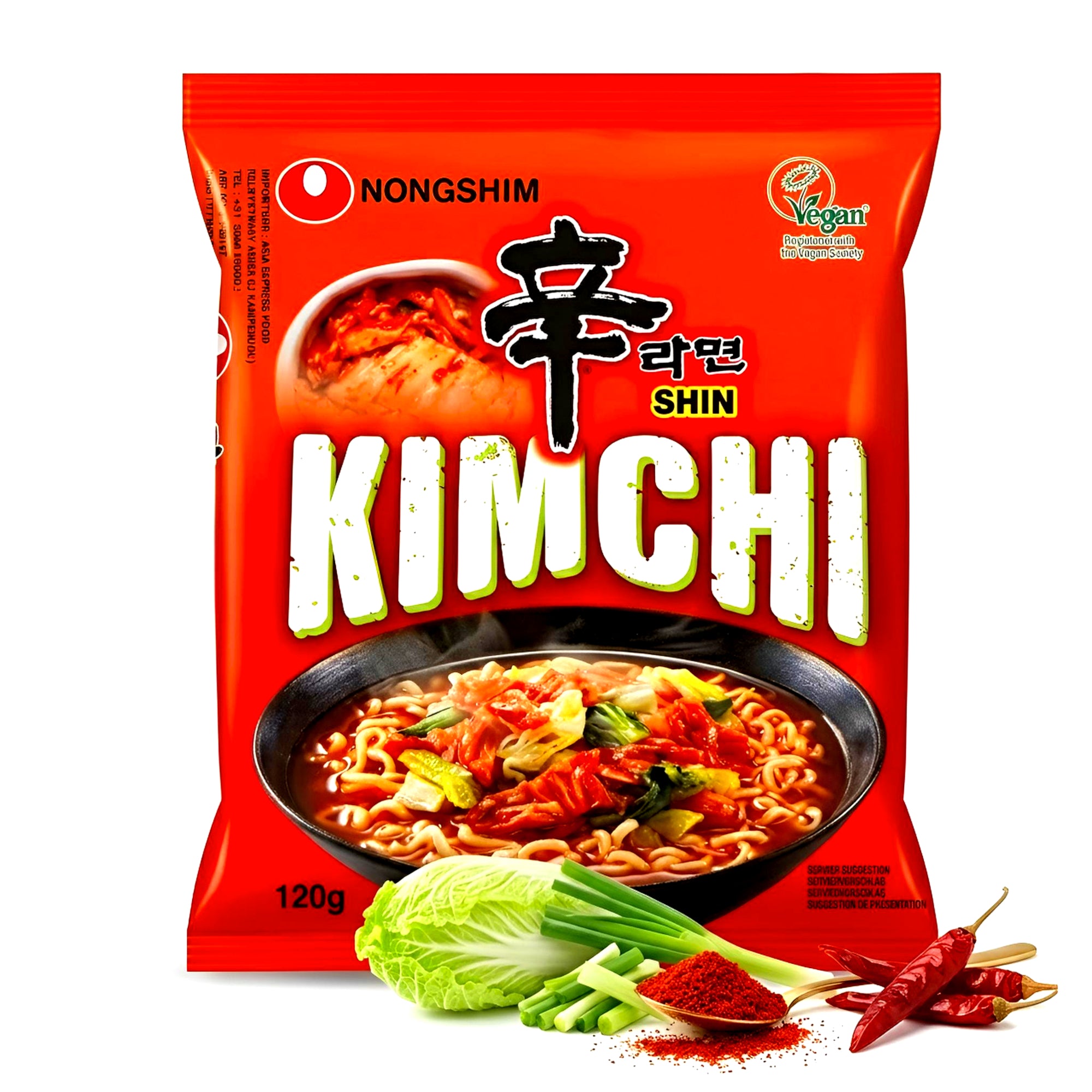 Nongshim Kimchi Instant Noodles 120g