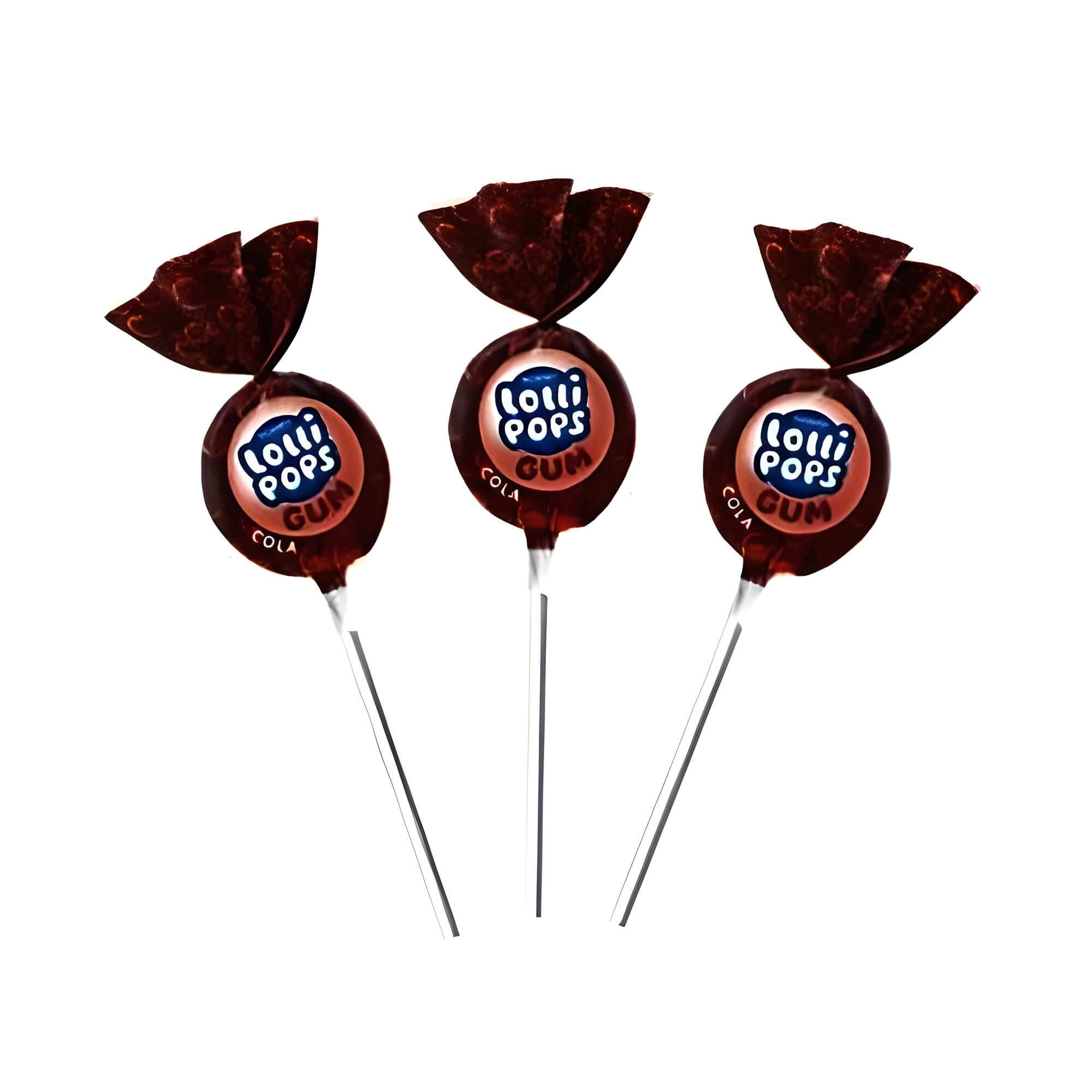 Roshen Lollipops Cola mit Kaugummi 48 Lollies