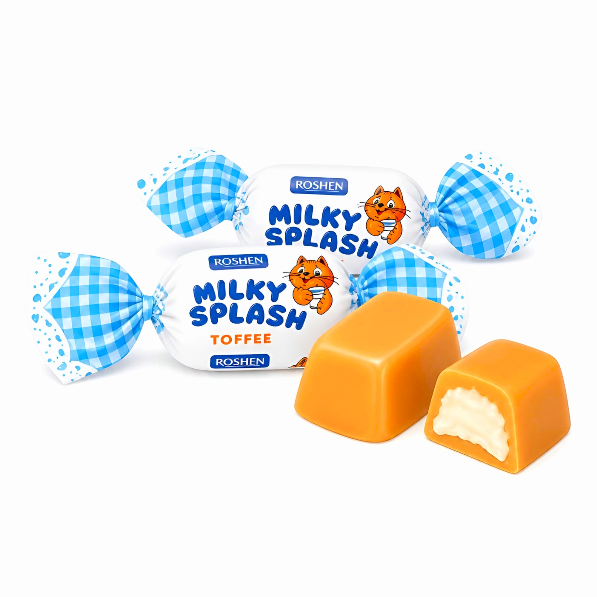 Roshen Milchbonbons "Milky Splash" mit Milchfüllung 1kg