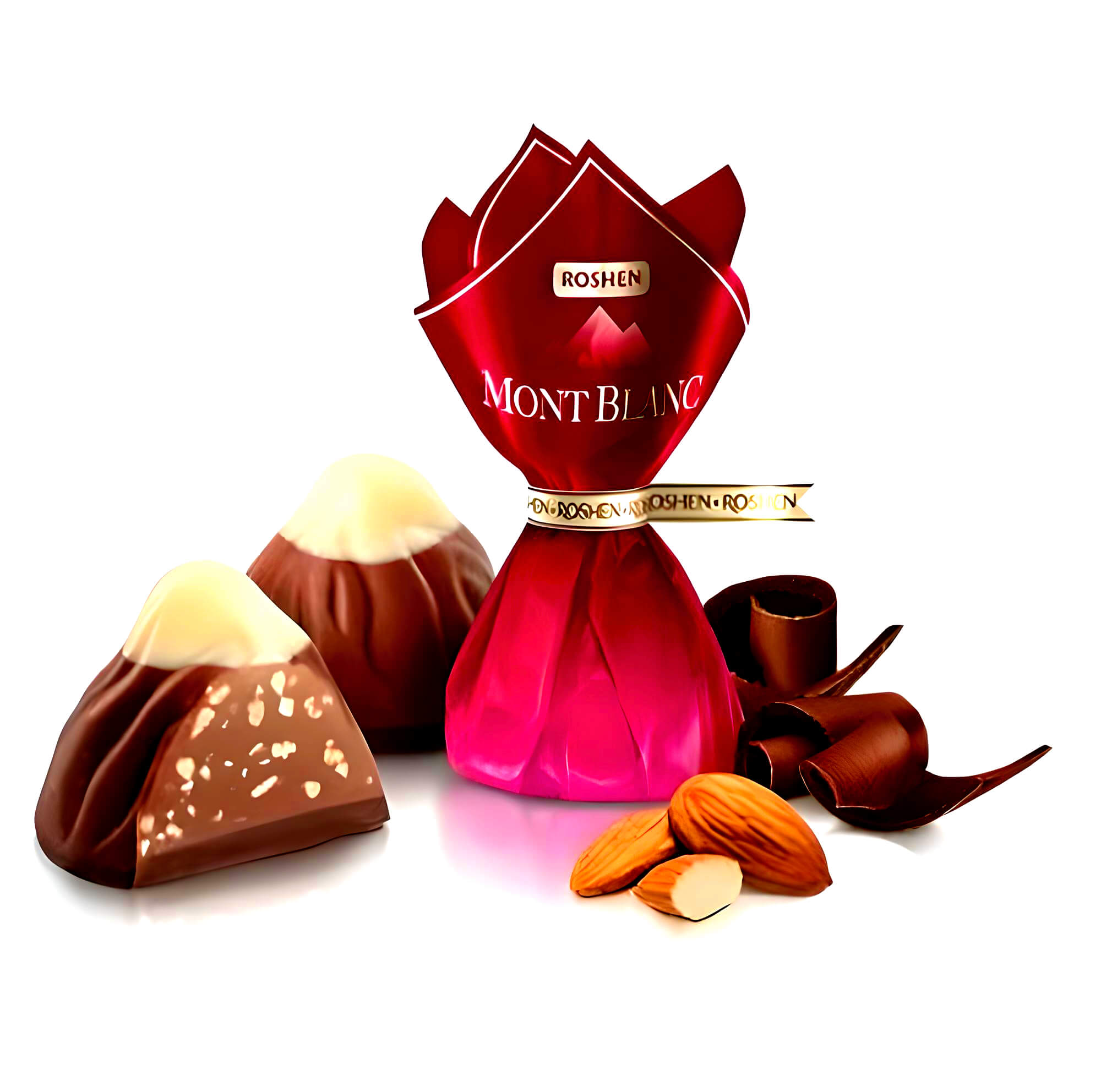 Roshen Montblanc Pralinen gehackte Mandeln 1kg
