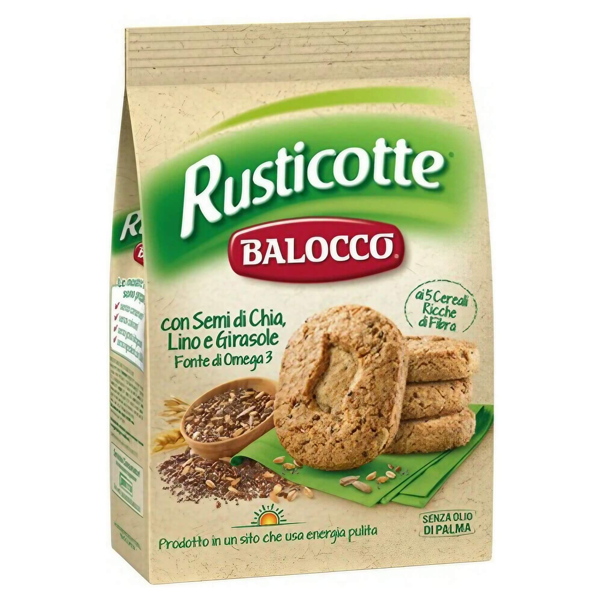 Balocco biscuits Rusticotte avec chia 700g