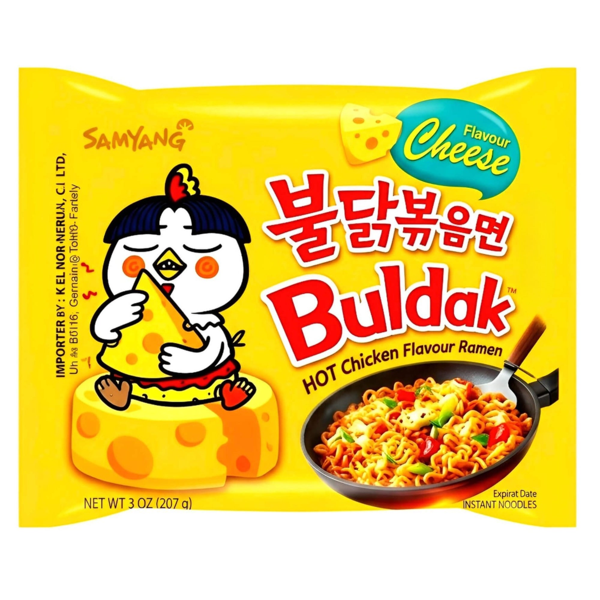 Samyang Buldak Instant Noodles Cheese 140g