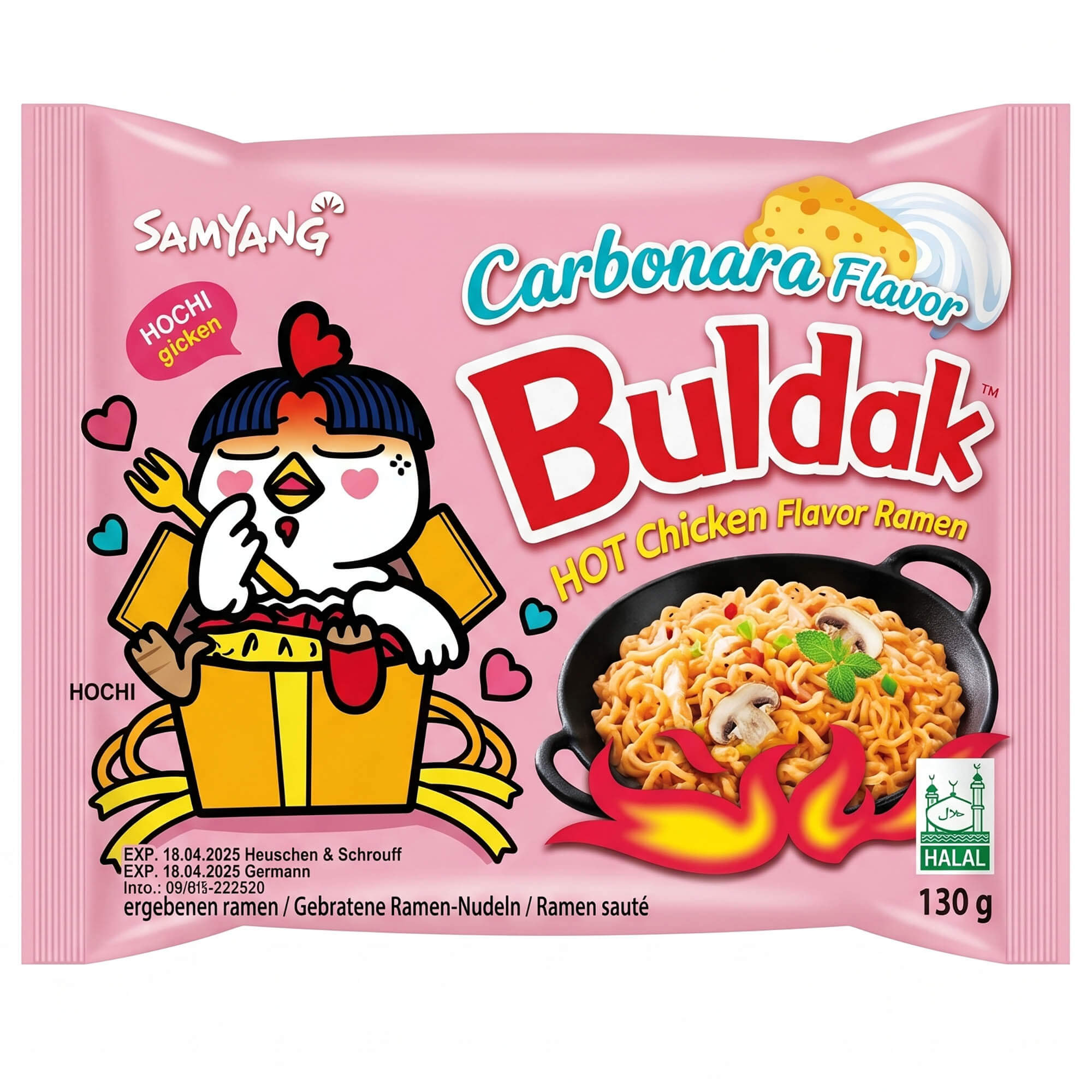 Samyang Buldak Instant Noodles Carbonara 130g
