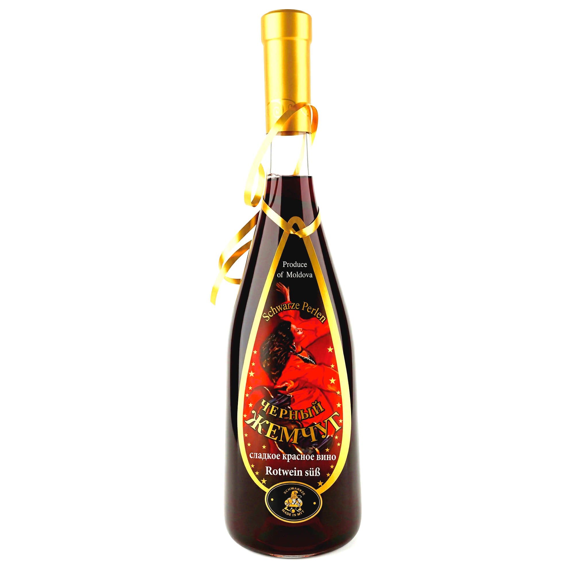 Schwarze Perlen Rotwein lieblich 0,75L 13% vol.