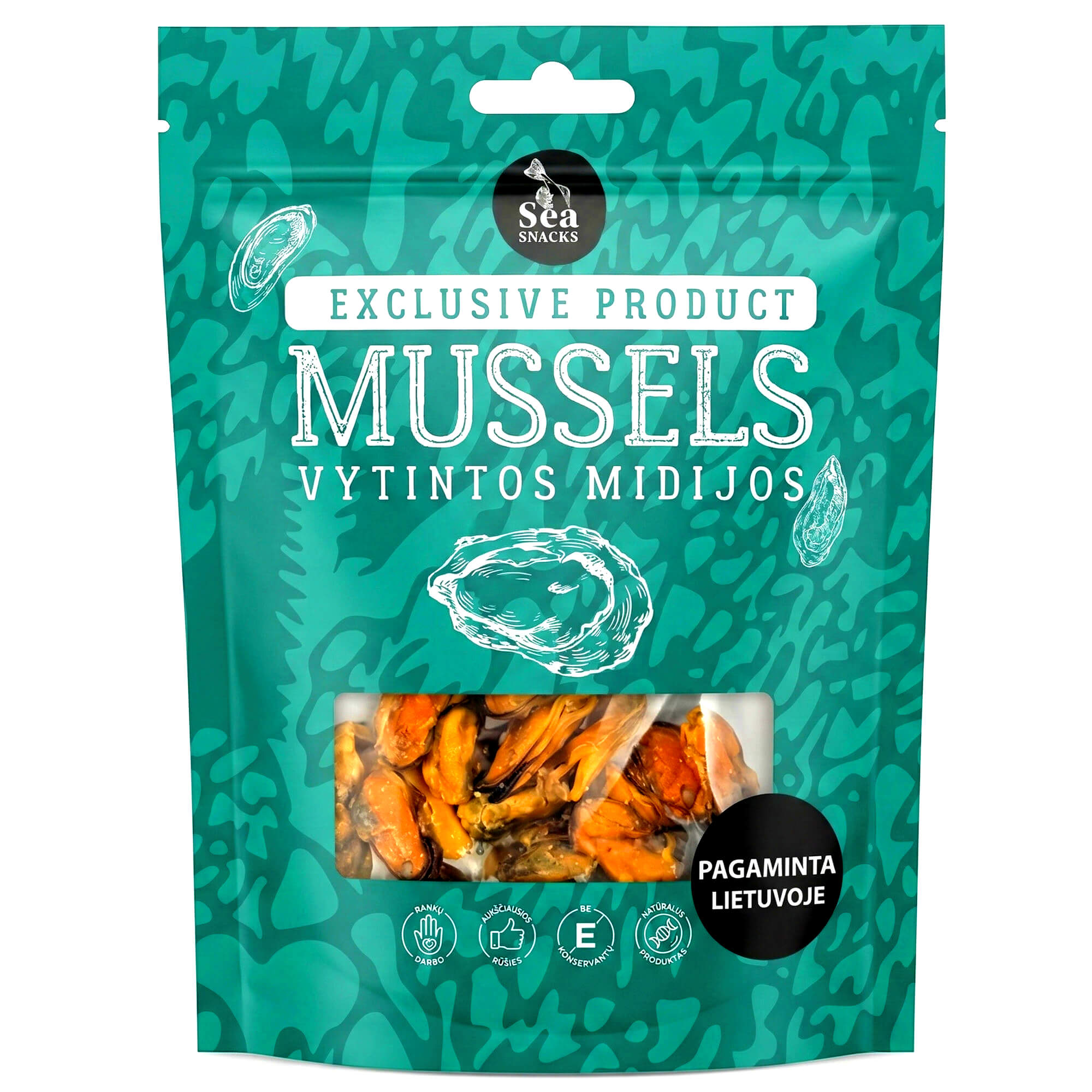 Sea Snacks Miesmuscheln getrocknet & gesalzen 30g