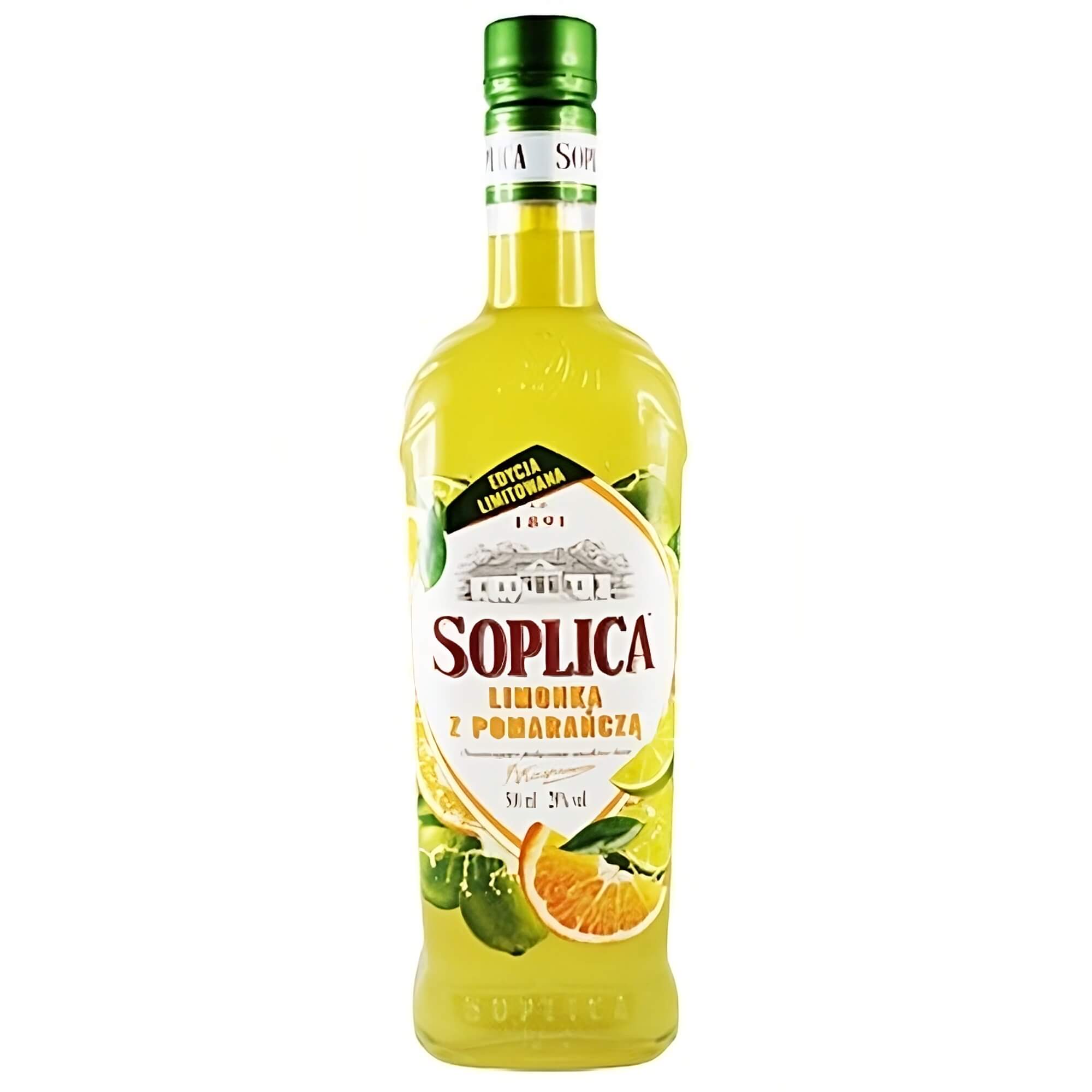 Soplica liqueur polonaise citron vert & orange 0,5L 28% vol.
