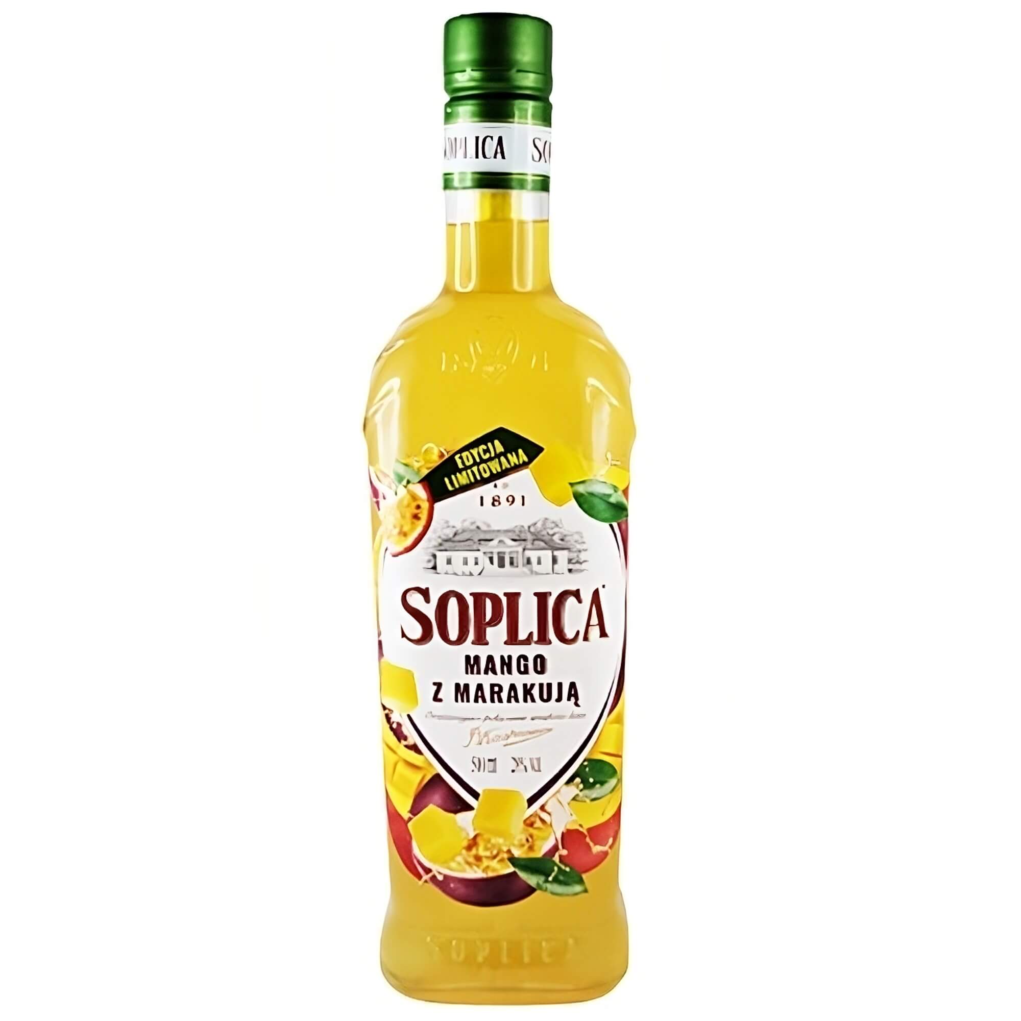 Soplica licor polaco mango con maracuyá 0,5L 28% vol.