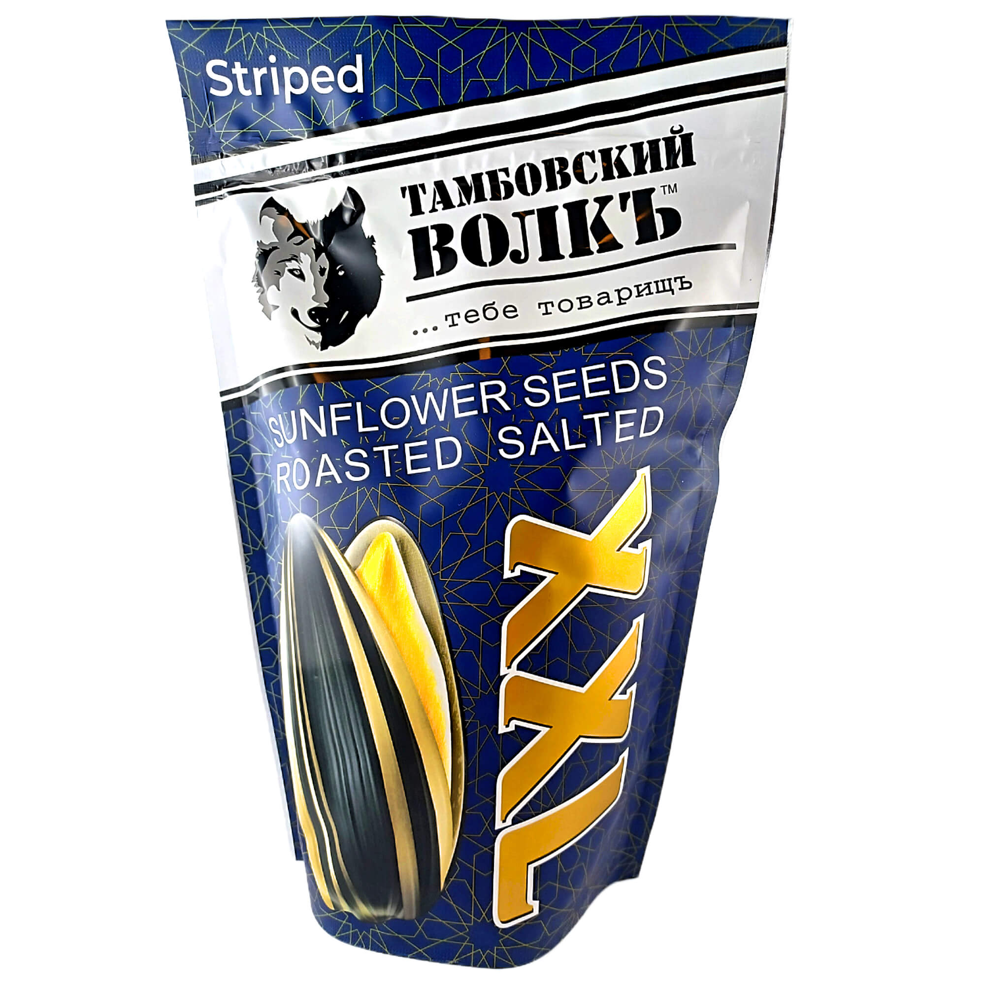 Tambovsky Volk XXL Gestreifte Sonnenblumenkerne geröstet & gesalzen 10er Pack (10 x 300g)