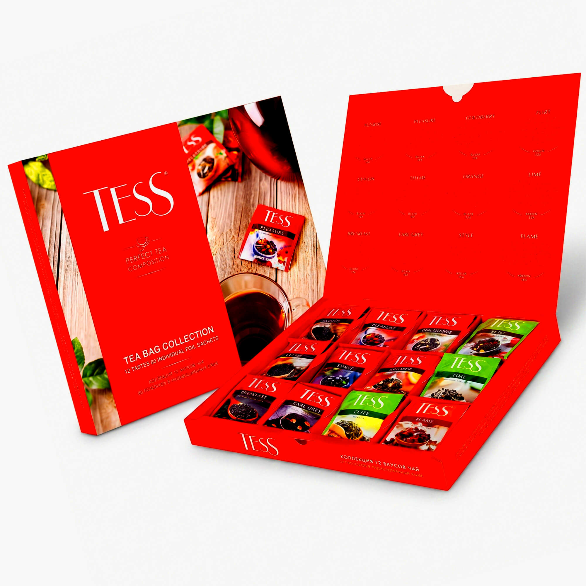 Tess Tee Geschenkset 12 Teesorten
