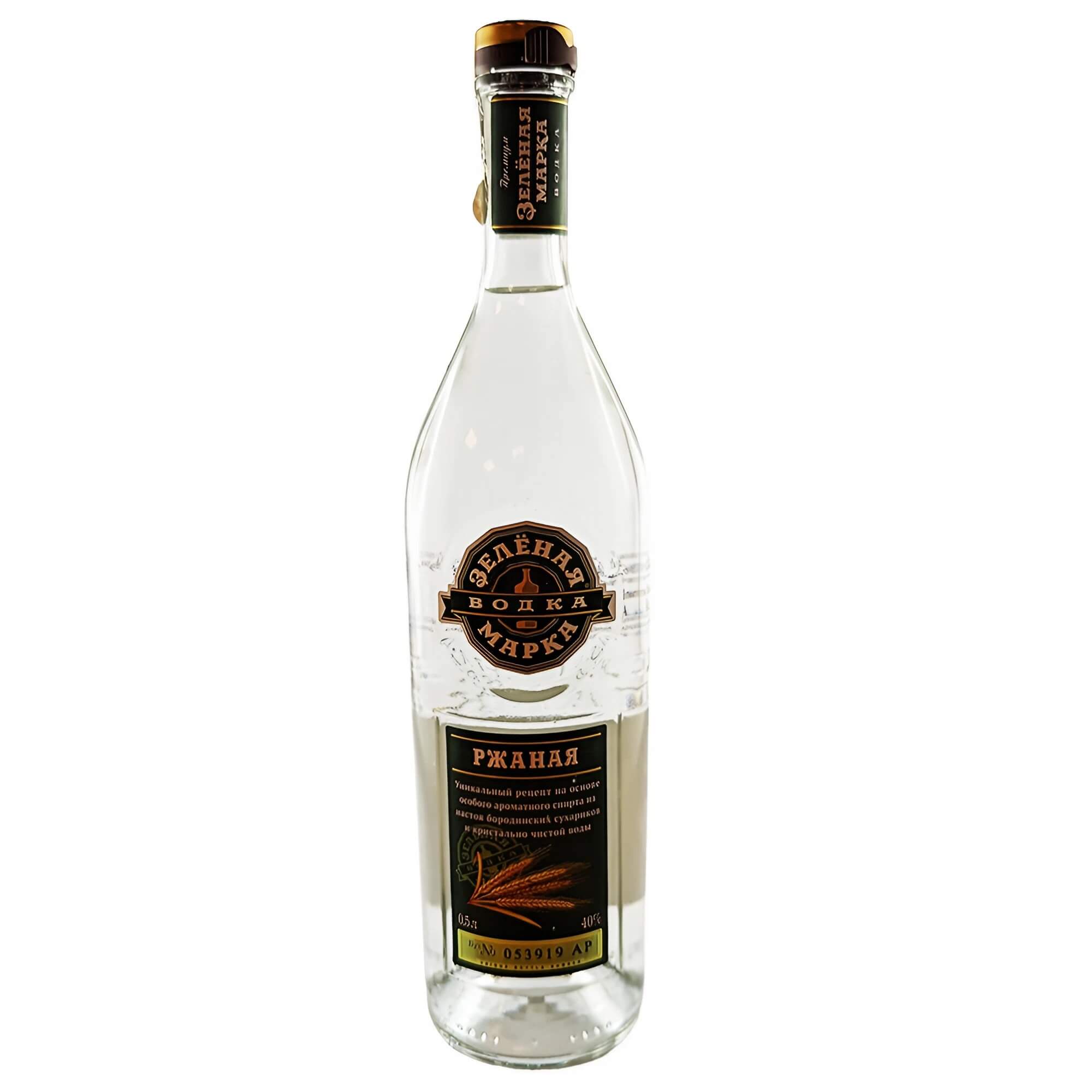Vodka Green Mark Rye 0,5L 40% vol.