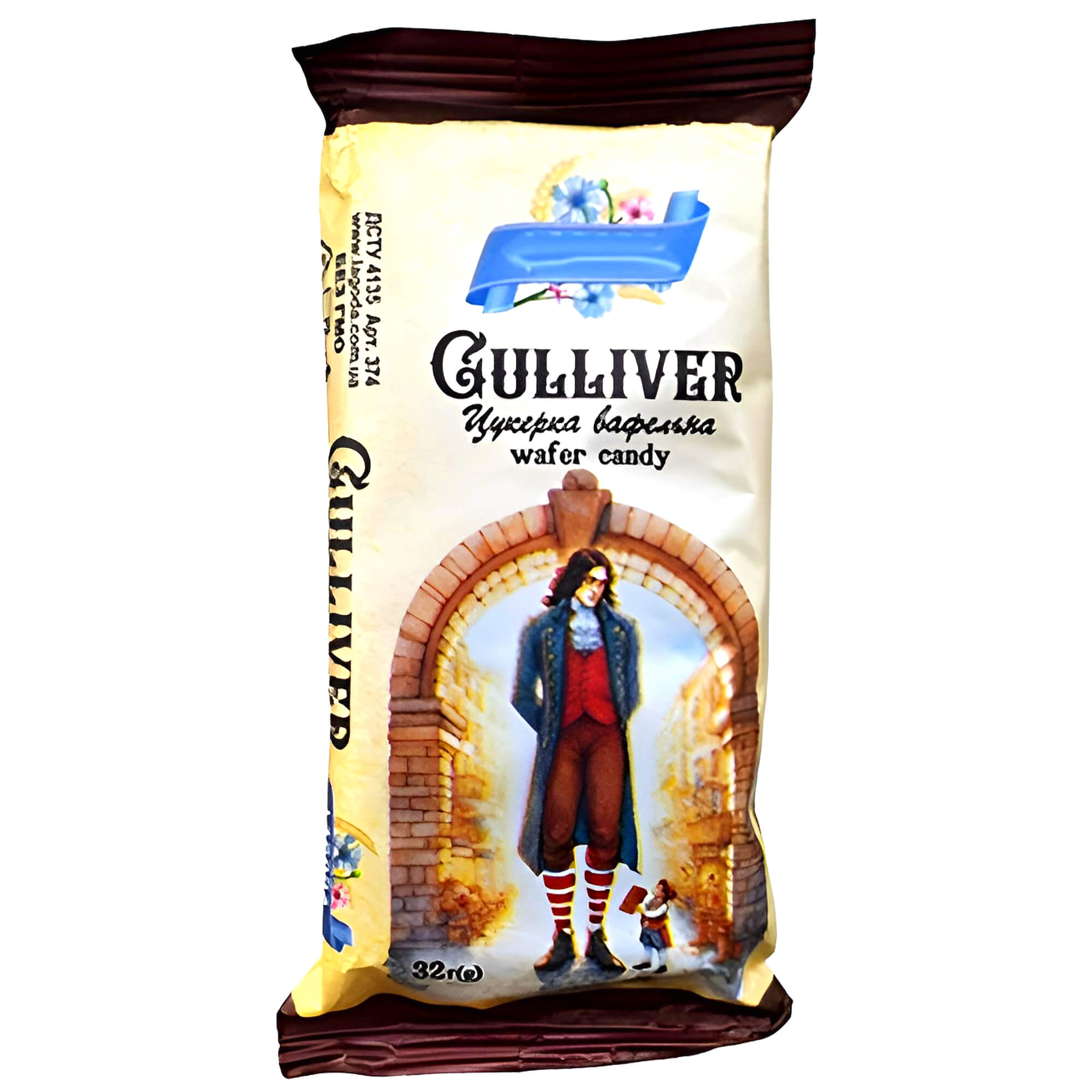 Waffelkonfekt Gulliver in kakaohaltiger Glasur 1,5kg