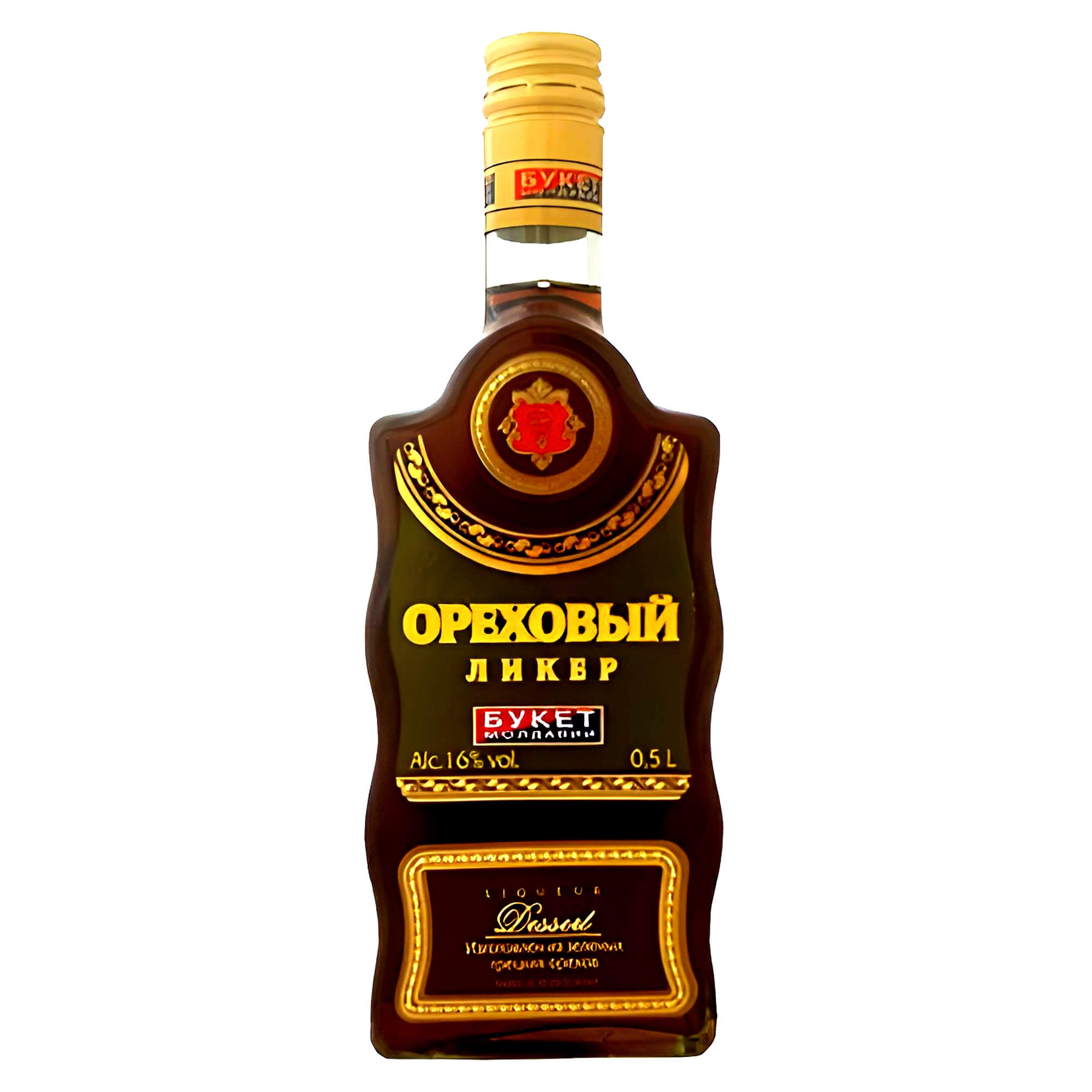 Buket Moldawii Walnusslikör 0,5L 16% vol.