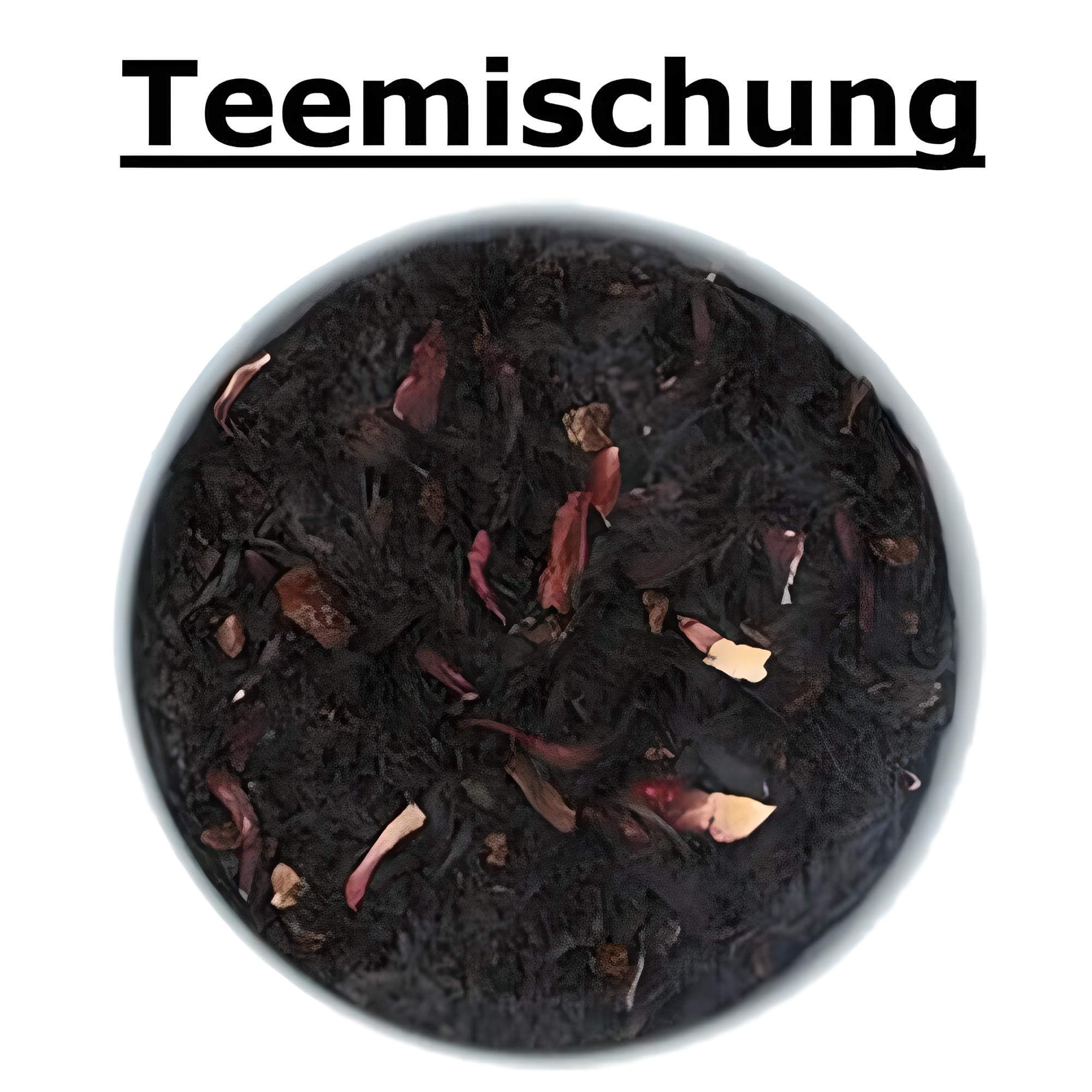 BATTLER Schwarzer Ceylon Tee Wild Rosehips lose 100g Metalldose