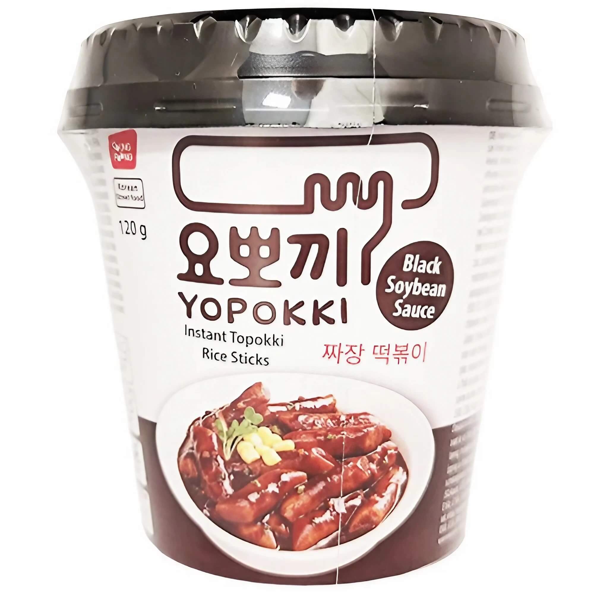 Yopokki Instant Jjajang Topokki Rijstcake 120g