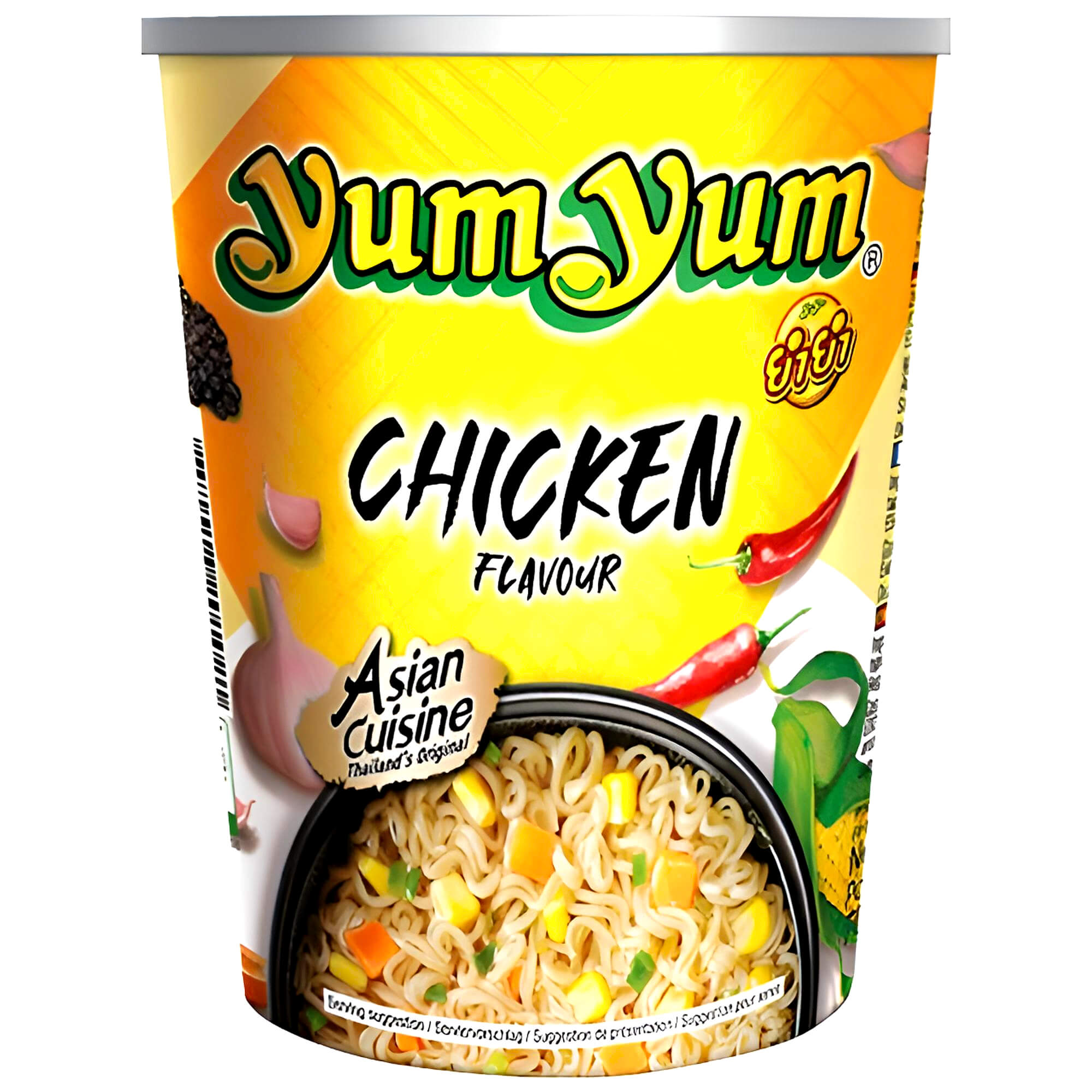 Yum Yum Cup Instant Noodles Chicken 70g