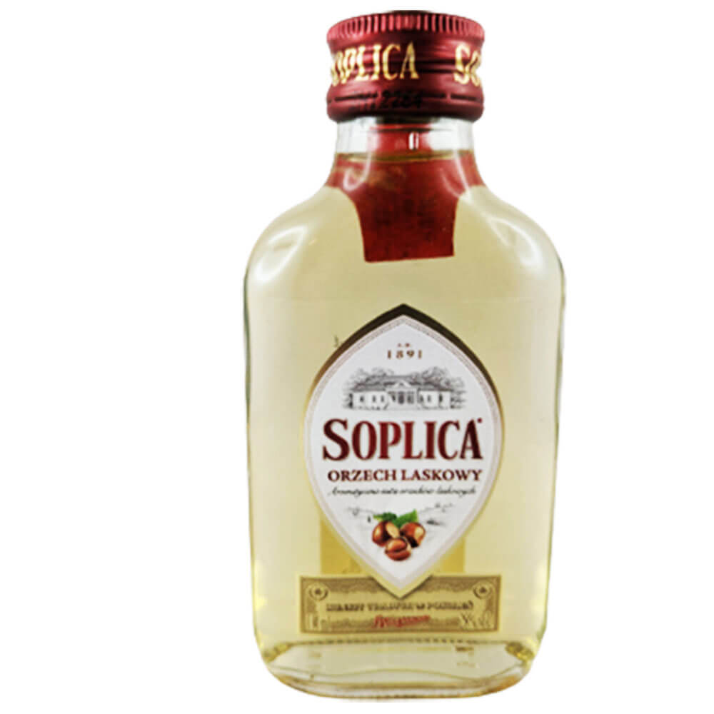 Soplica Orzech Laskowy Licor de Avellana 28% Vol. Set de 12 (12 x 100ml)