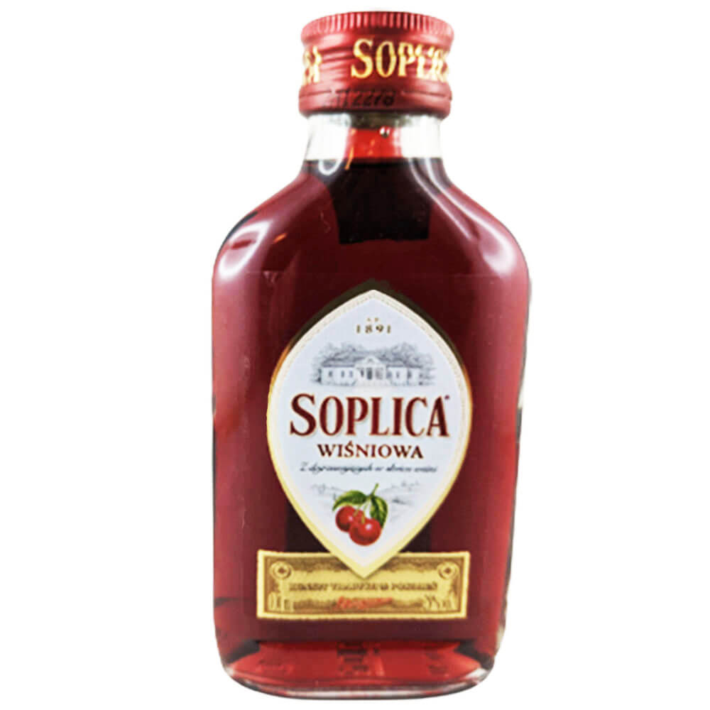 Soplica Wisniowa Licor Polaco 28% Vol. Set de 12 (12 x 100ml)