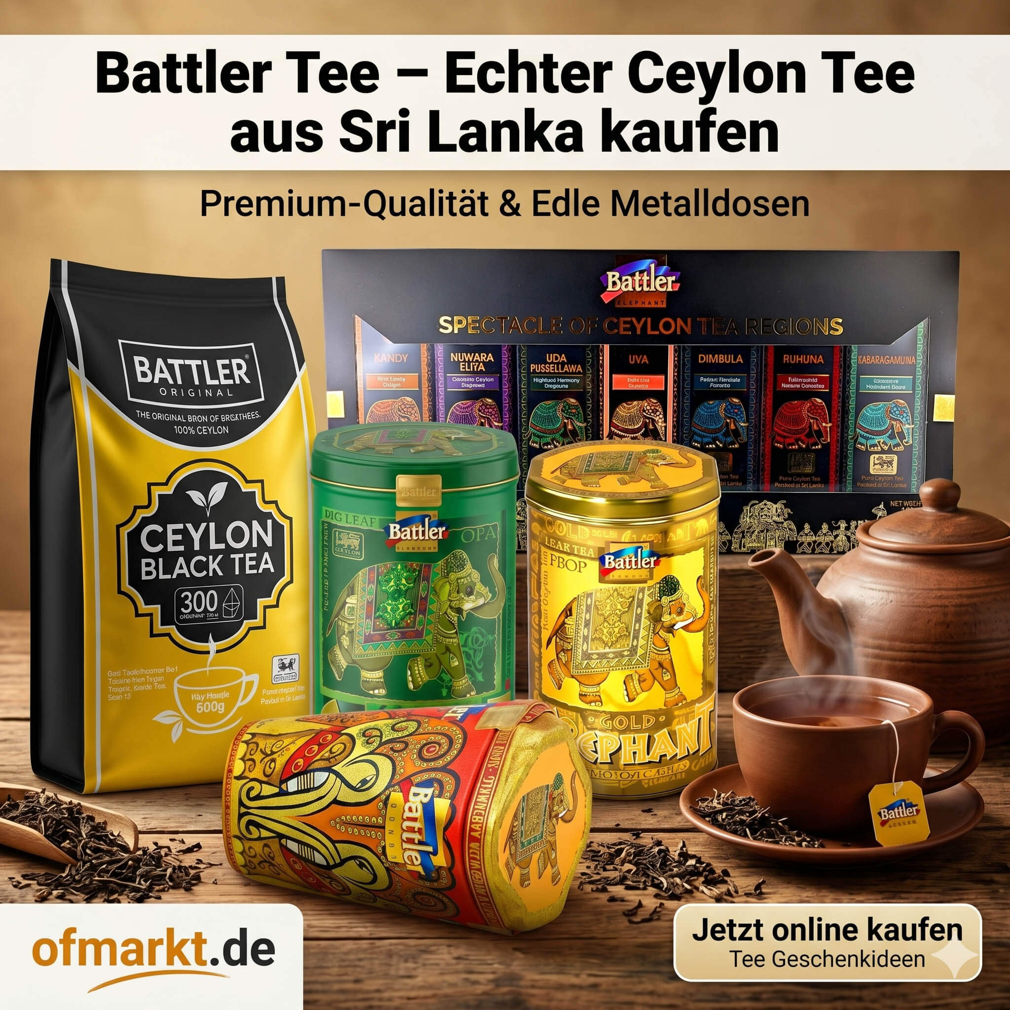 Ceylon Tee – Die Weltklasse aus Sri Lanka