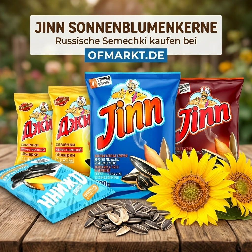 Jinn Sonnenblumenkerne – Russische Semechki kaufen bei ofmarkt.de