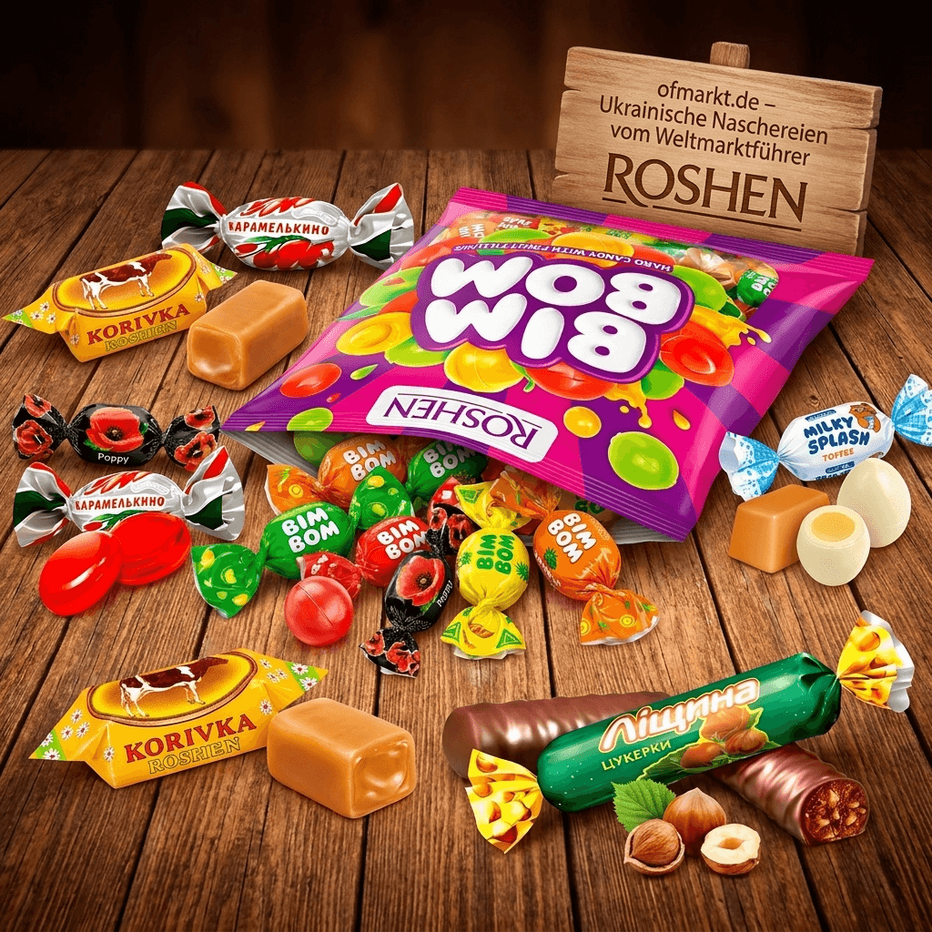 Roshen Süßigkeiten kaufen – Ukrainische Naschereien vom Weltmarktführer