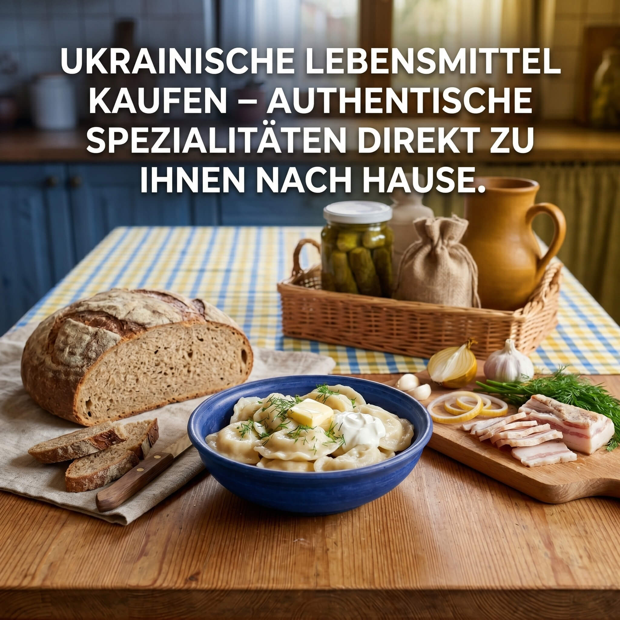 Ukrainische Lebensmittel kaufen – Authentische Spezialitäten direkt zu Ihnen nach Hause