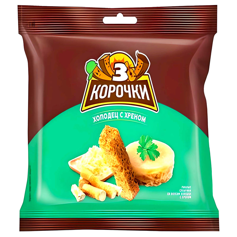 3 Korochki Croutons Sülze & Meerrettich 40g