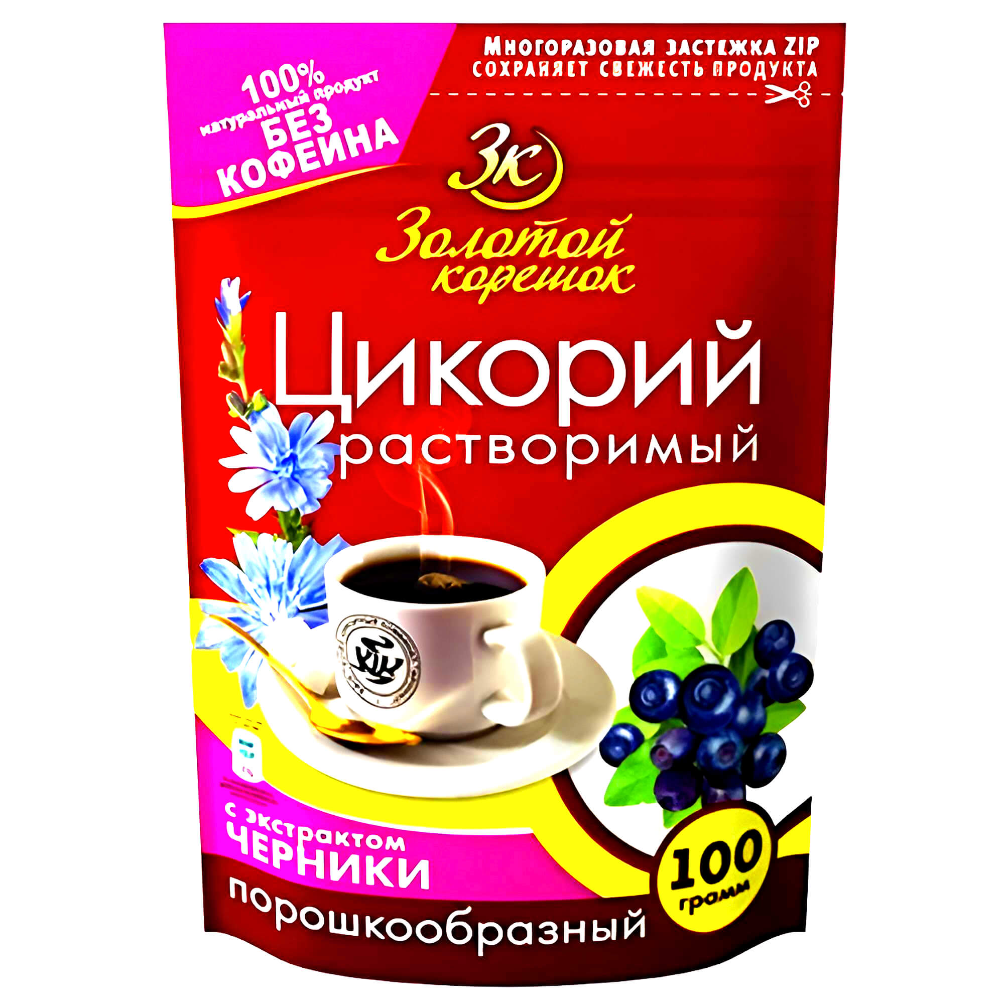 3K Zichorienkaffee Heidelbeere löslich 100g