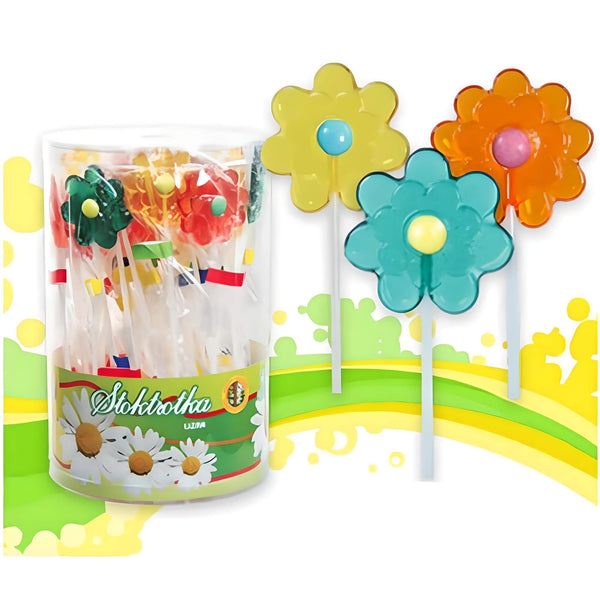 Lollipops Gänseblümchen 50 Stück