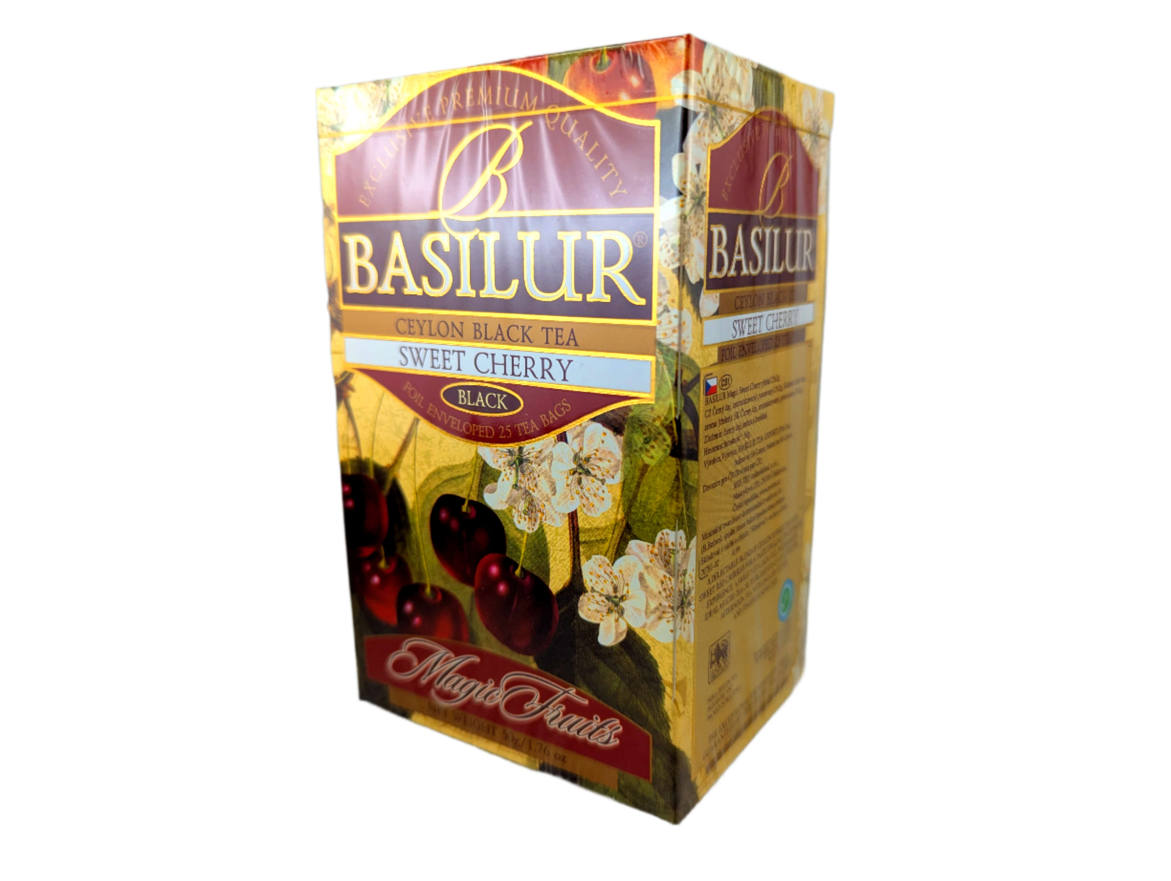 Basilur Schwarzer Tee Sweet Cherry 25 Teebeutel