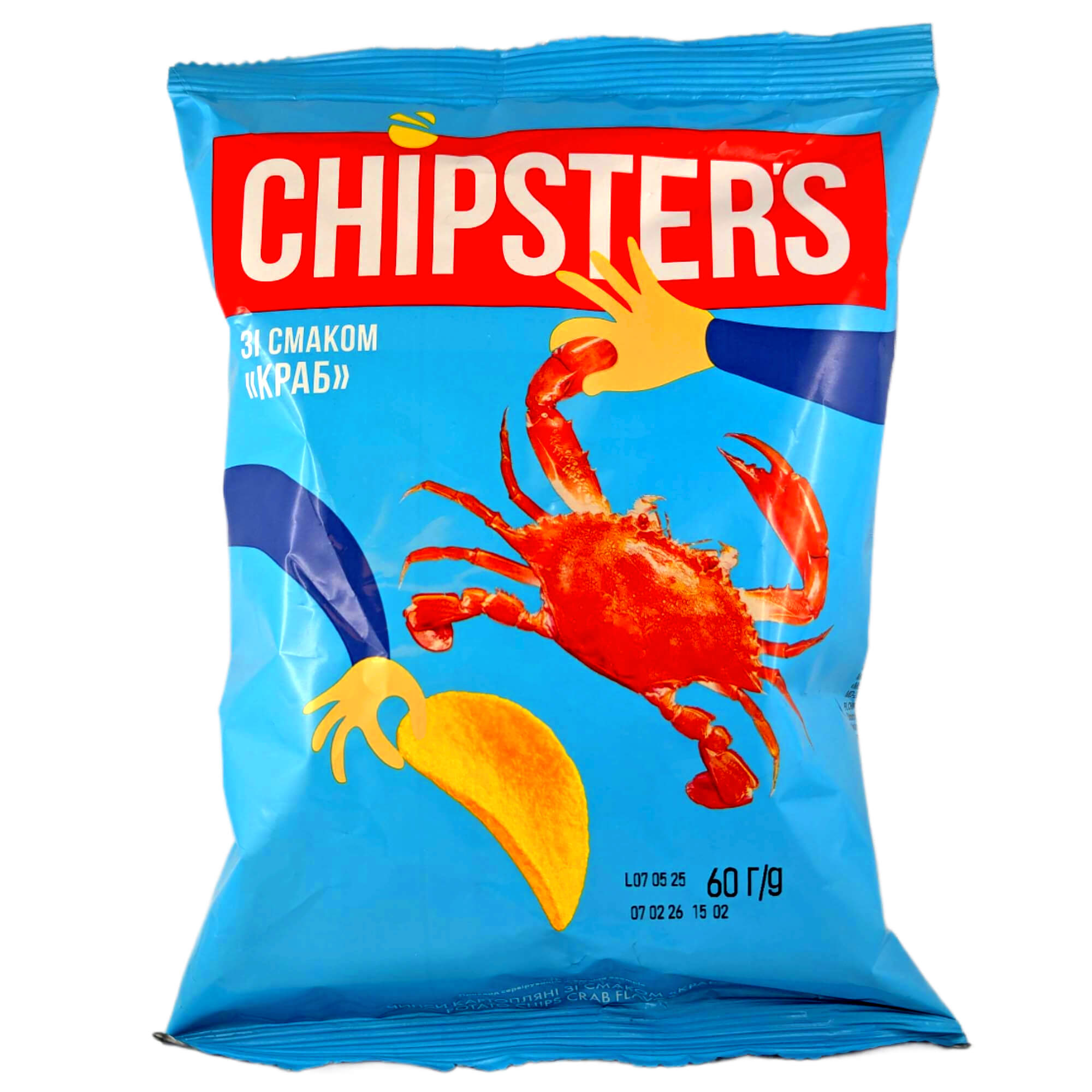 Chipsters Chips Krabbe 60g