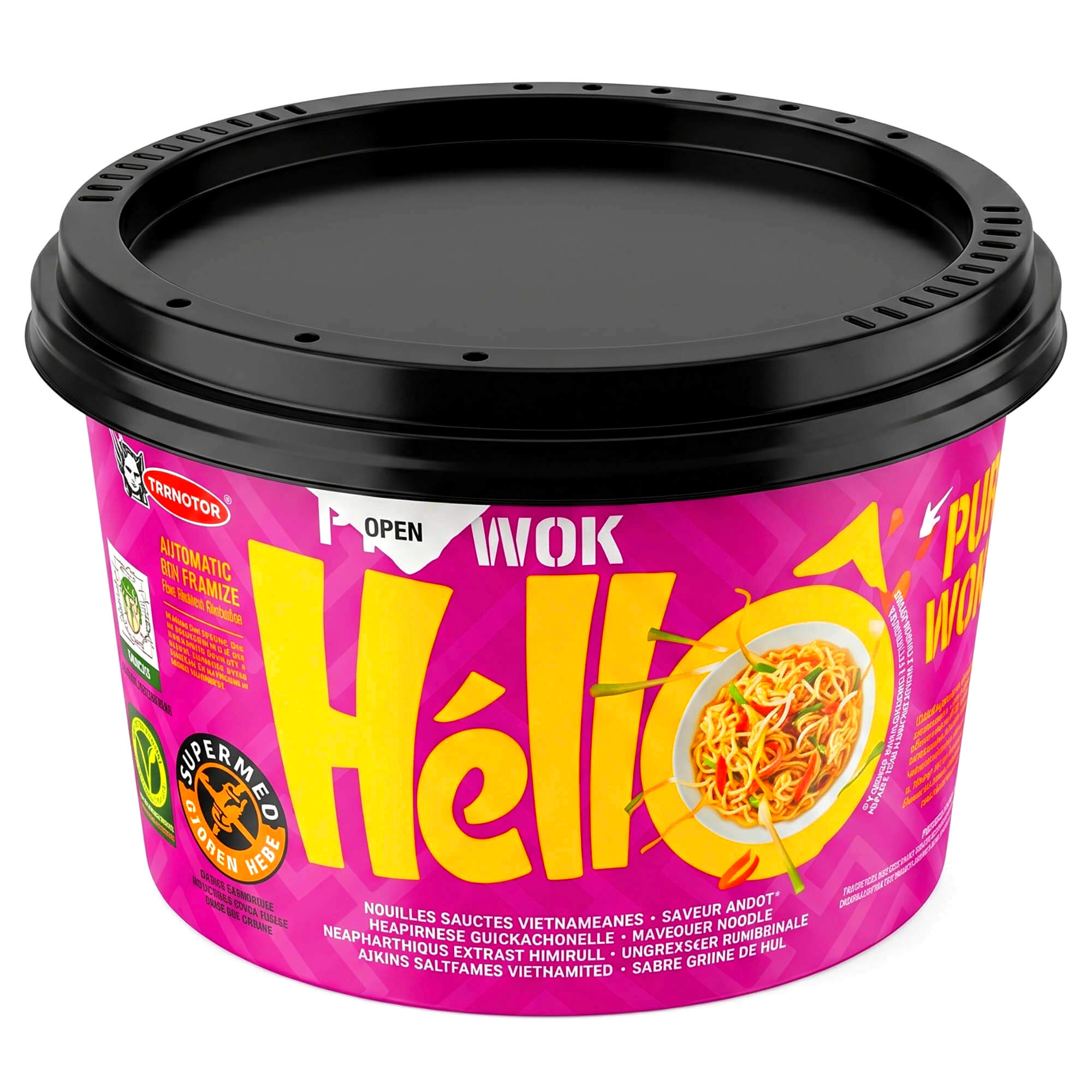 Acecook Hello Pho Wok Reisnudeln Rind Bowl 76g