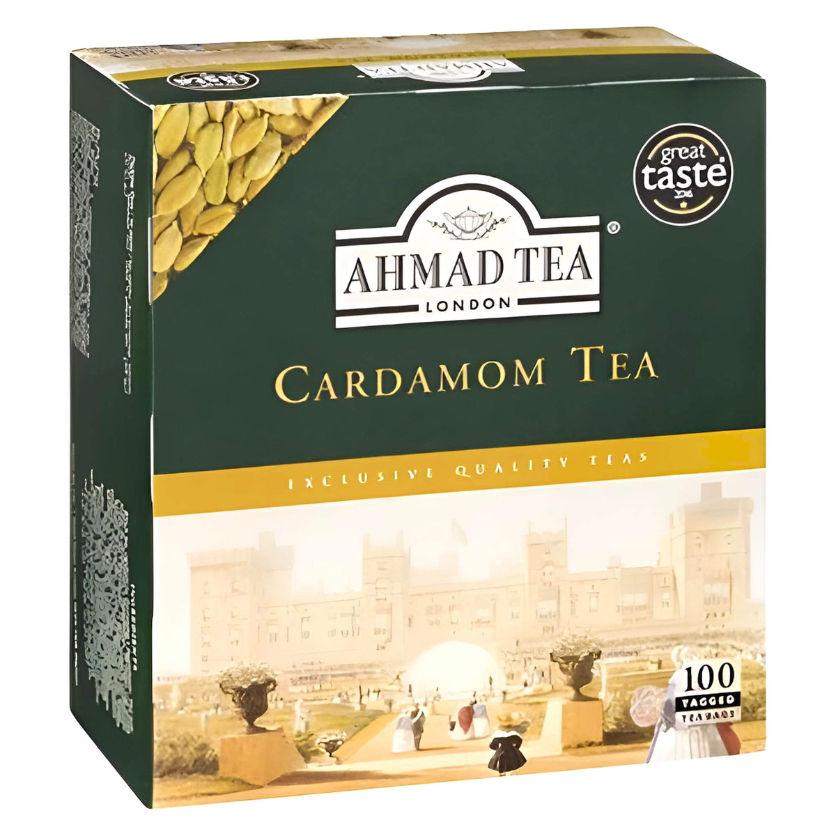 Ahmad Tea Cordamom Schwarzer Tee 100 Teebeutel