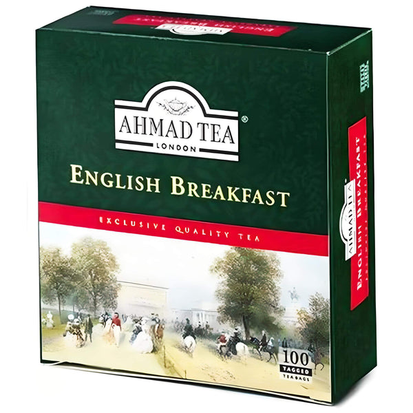 Ahmad Schwarzer Tee English Breakfast 100 Teebeutel