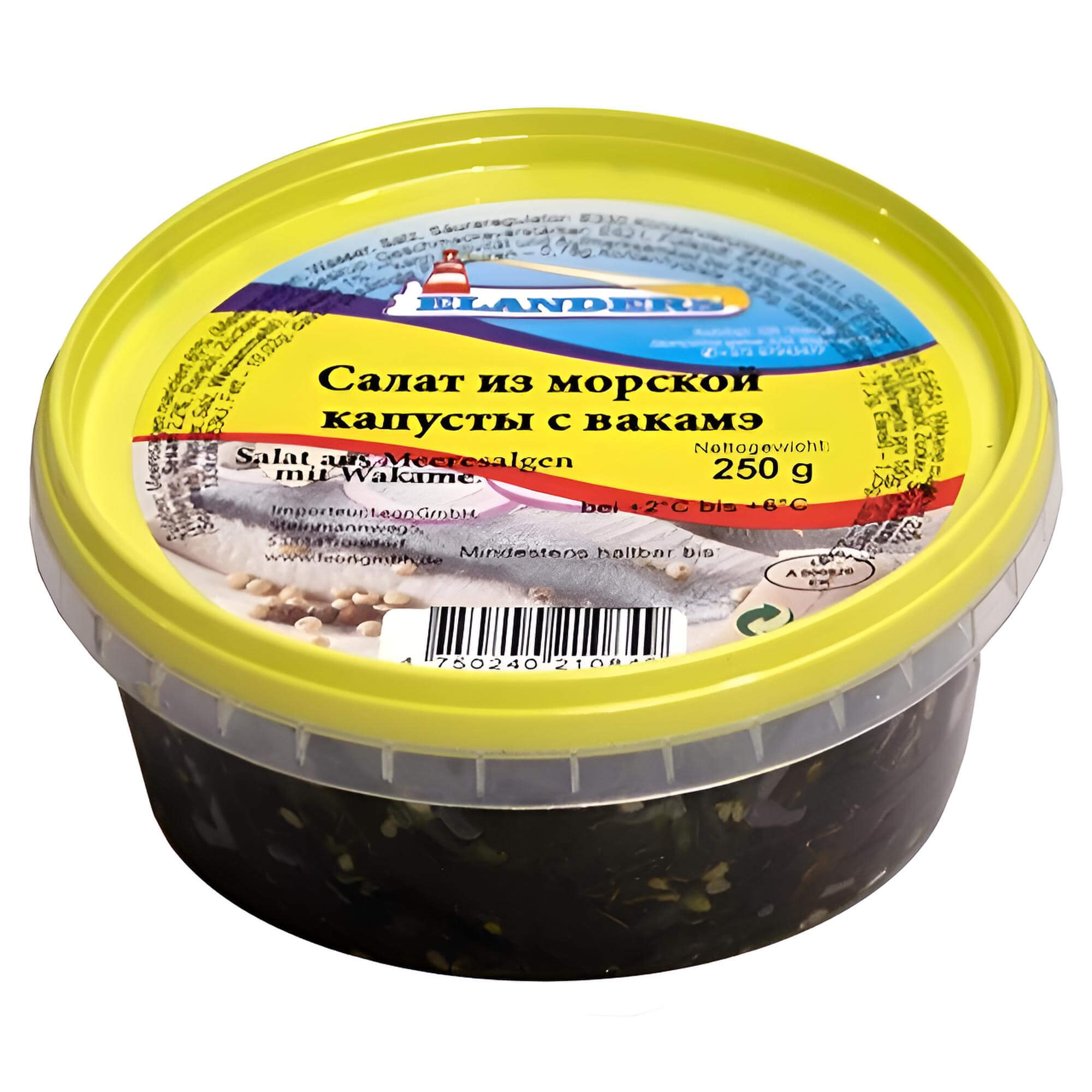 Wakame Meeresalgen Salat in Rapsöl 250g