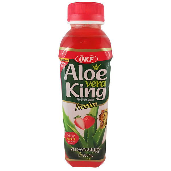 OKF Aloe Vera King Getränk Erdbeere 500ml inkl. 0,25€ Einwegpfand