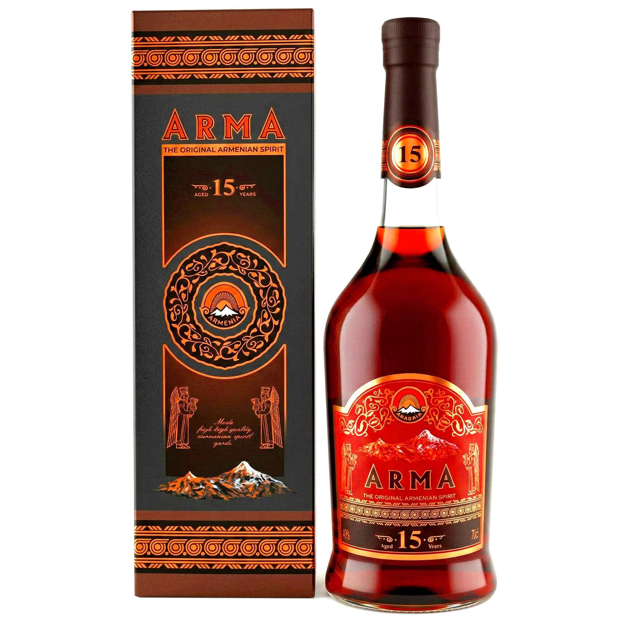Arma Armenische Spirirtuose 15 Jahre Reifezeit 0,5L 40% vol.