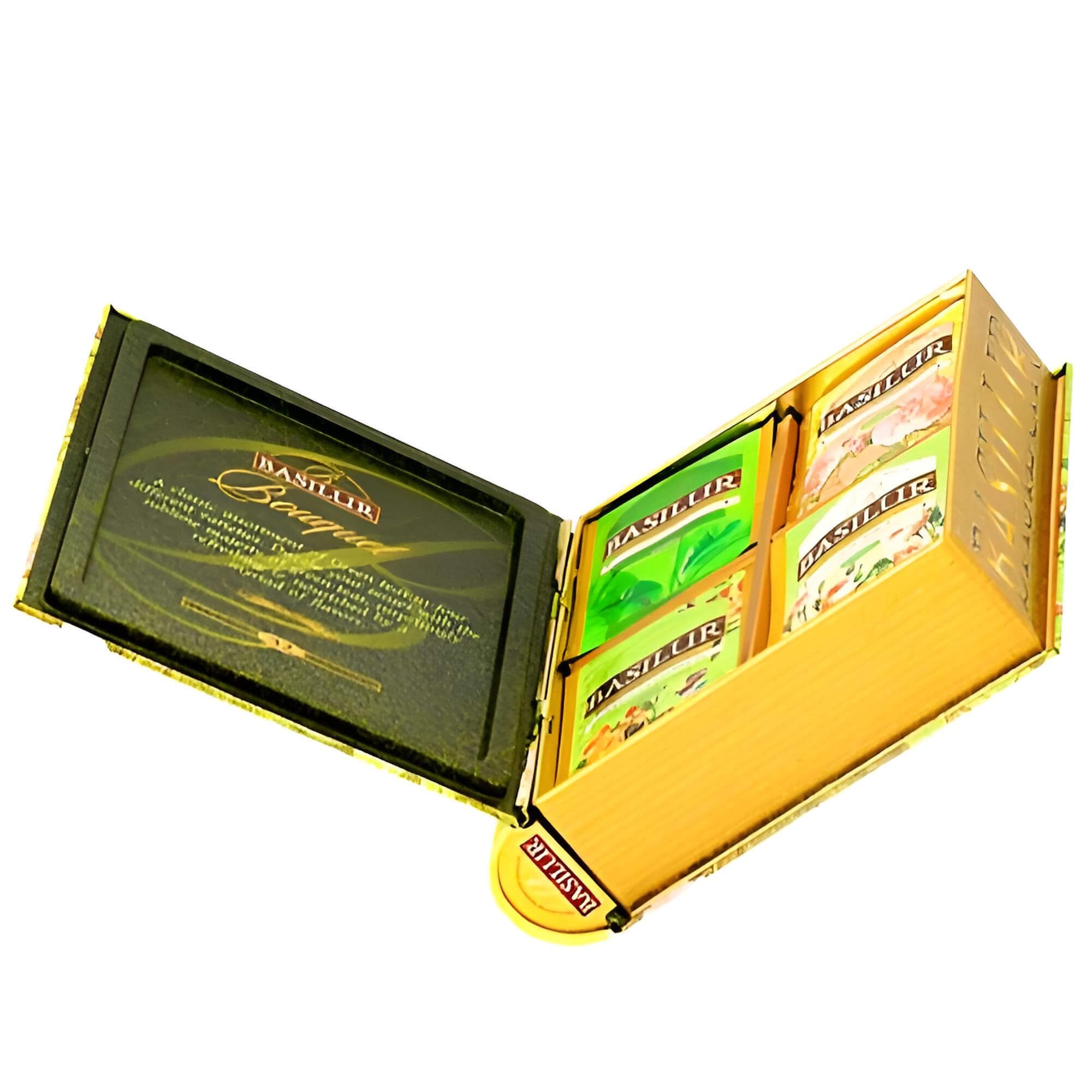 Basilur Tea Book Bouquet Collection Tee Set