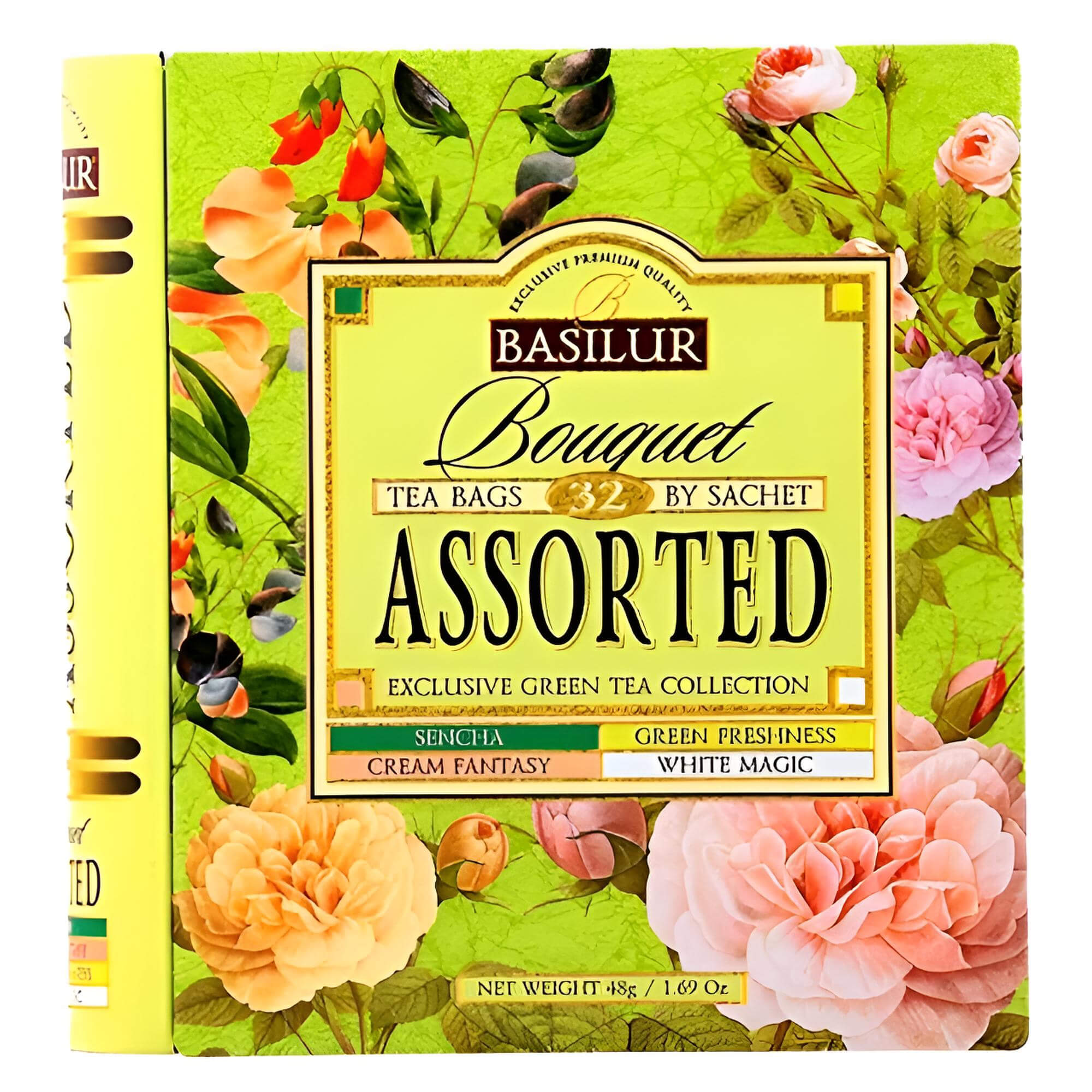 Basilur Tea Book Bouquet Collection Tee Set