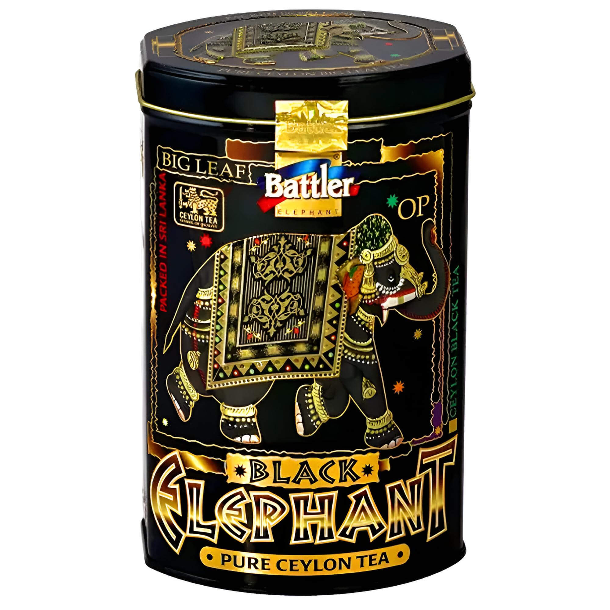 Battler Tee Elephant 5er Set – Premium Ceylon Tee-Kollektion in Metalldosen (5 x 100g)