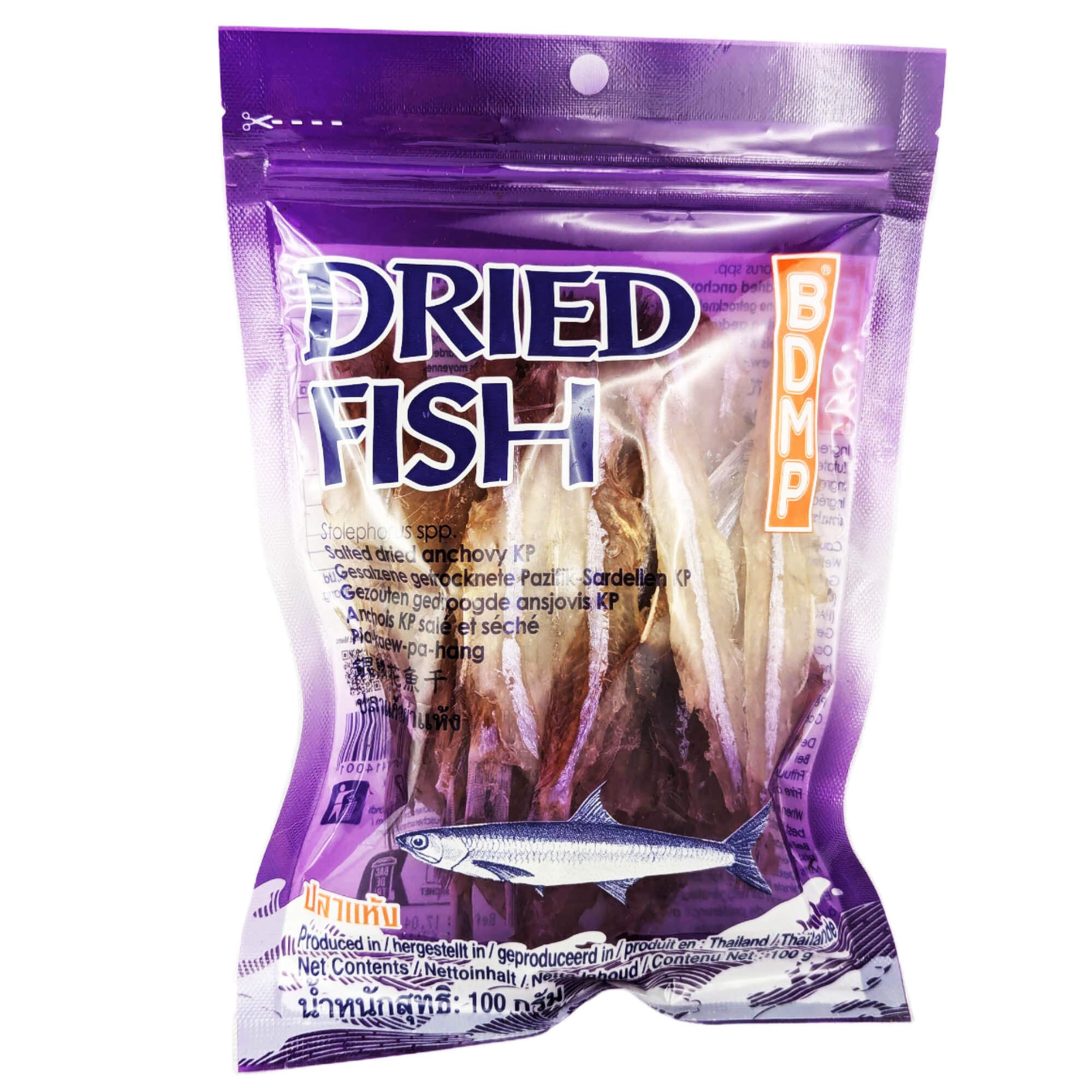 BDMP Pazifik Sardellen getrocknet & gesalzen 100g