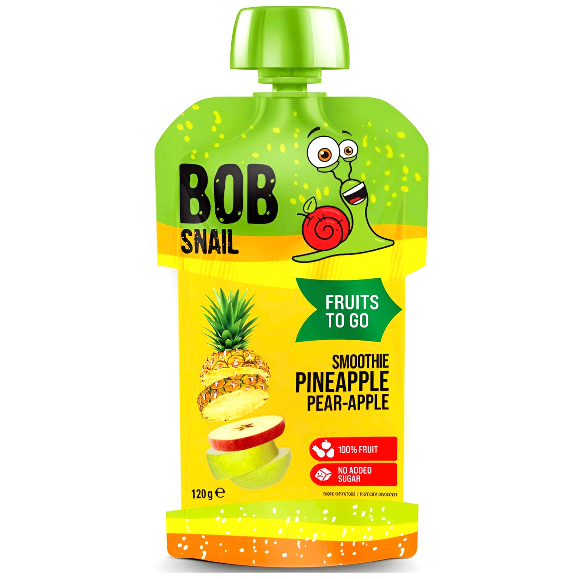 Bob Snail Fruchtpüree Ananas & Birne & Apfel 120g
