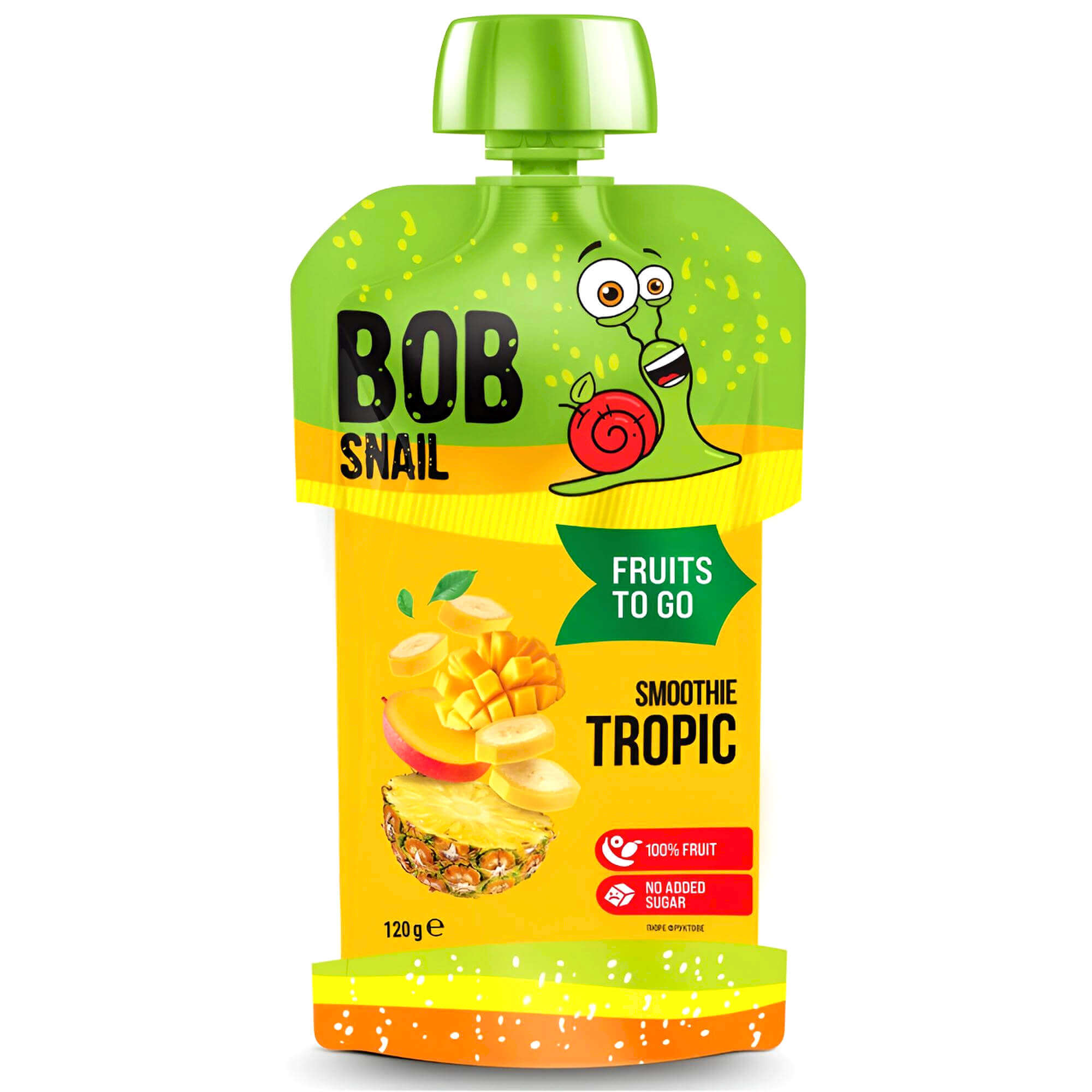 Bob Snail Fruchtpüree Tropische Früchte 120g