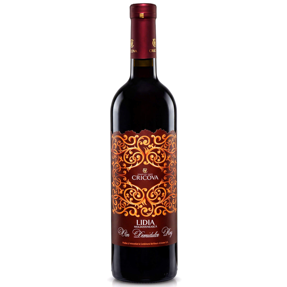 Cricova Roséwein Lidia lieblich 10% vol. 0,75L