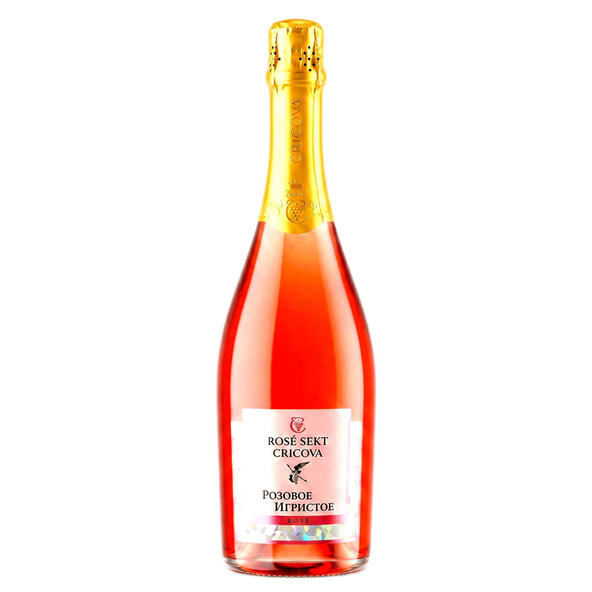 Cricova Sekt Rose & Halbtrocken 0,75L 12,5% vol.