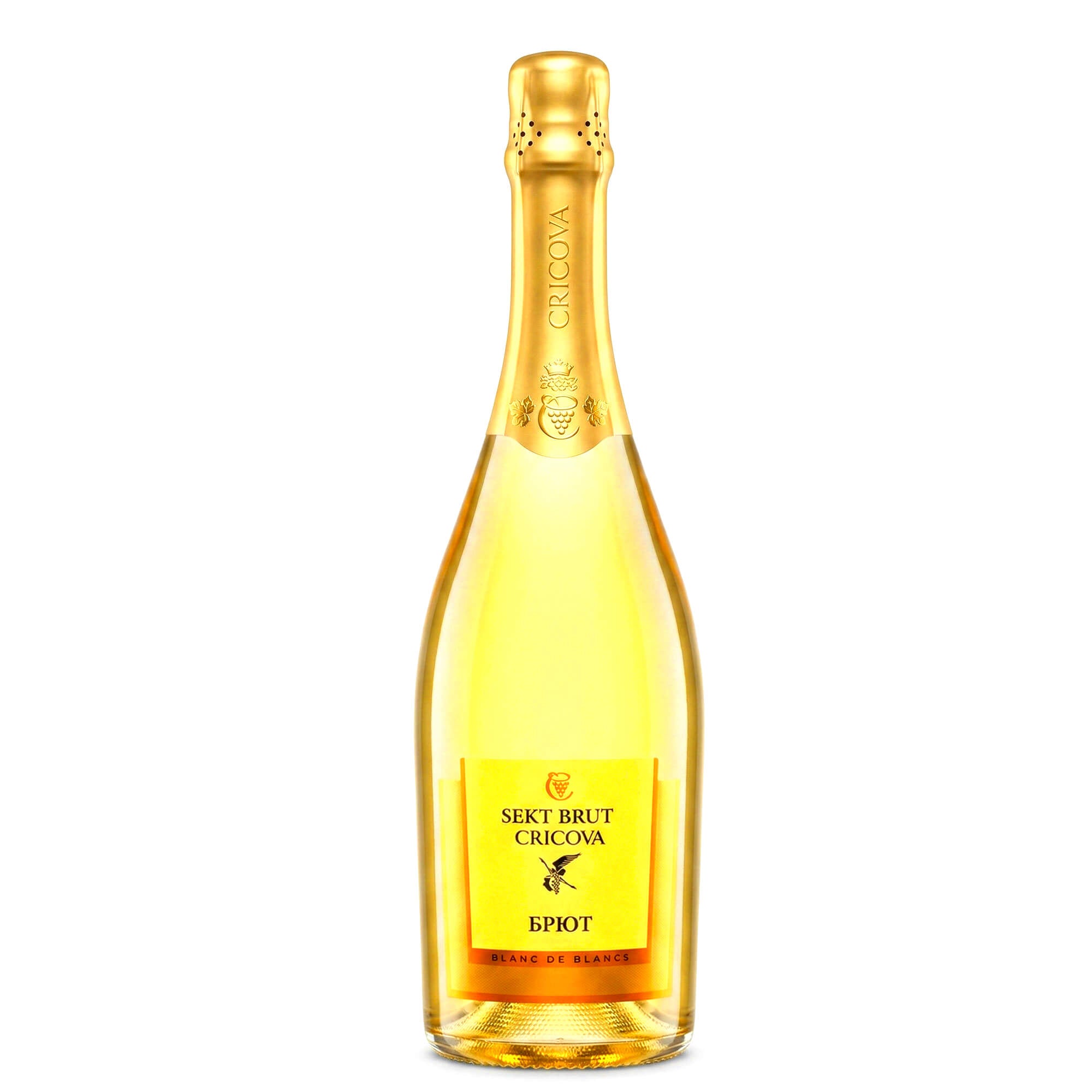 Cricova Sekt Weiß & Brut 0,75L 12,5% vol.