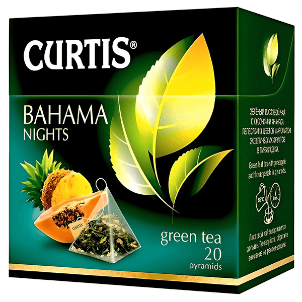 Curtis grüner Tee Bahama Nights 20 Pyramidenbeutel