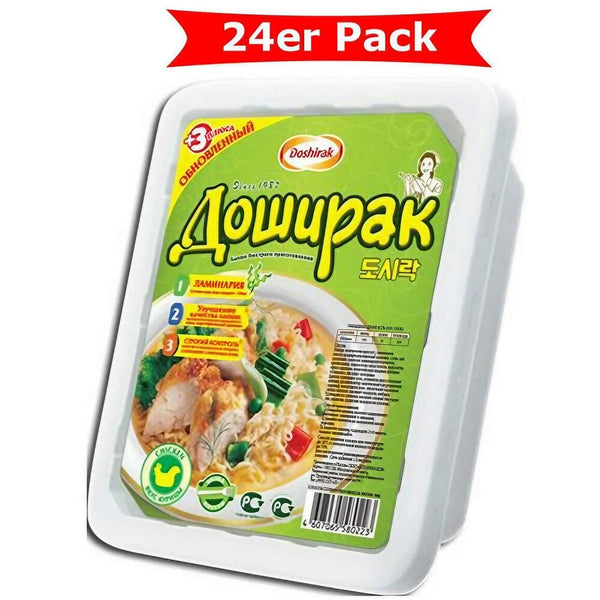 Doshirak Instant Noodles Hähnchen 24er Pack (24 x 90g)