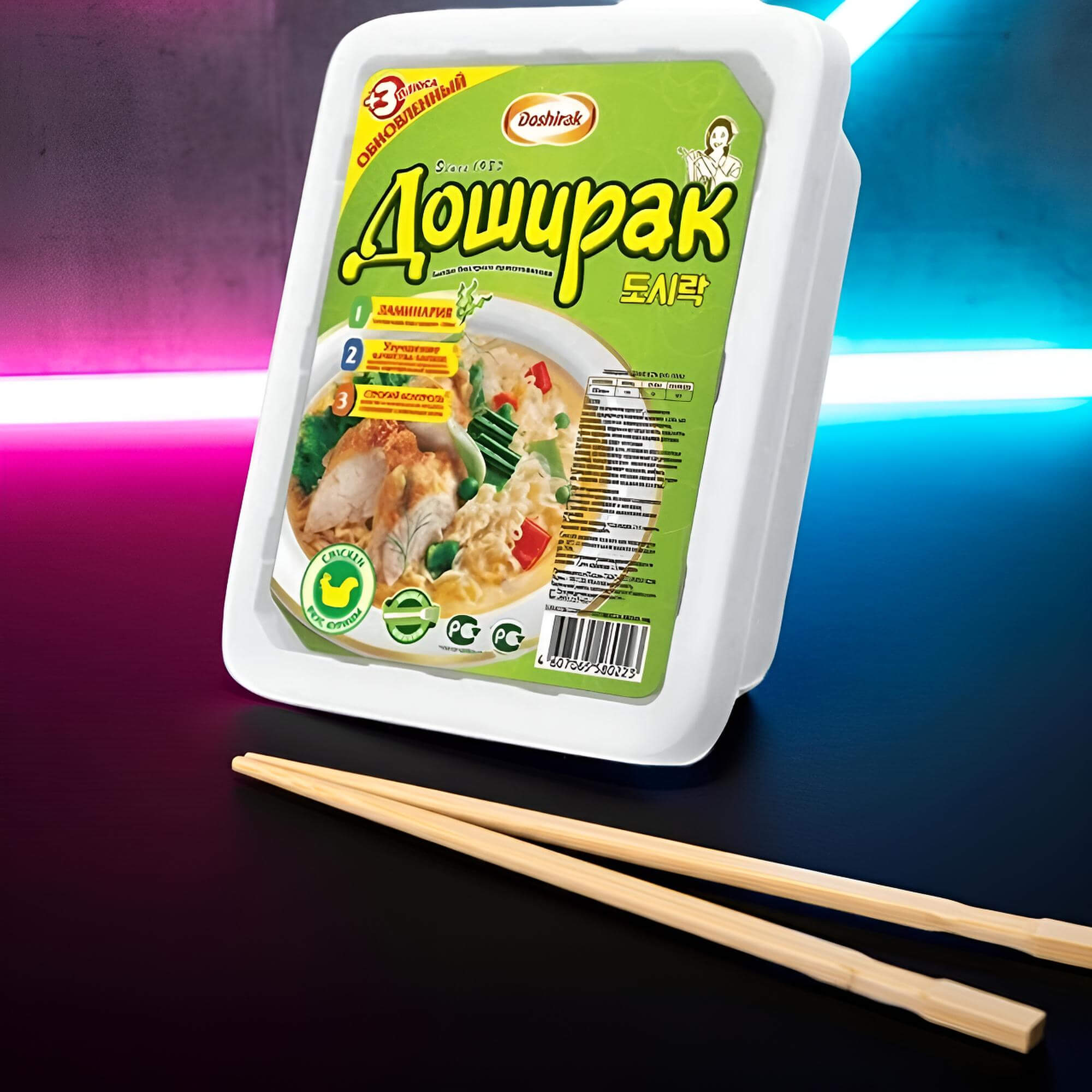 Лапша Doshirak с курицей 90g