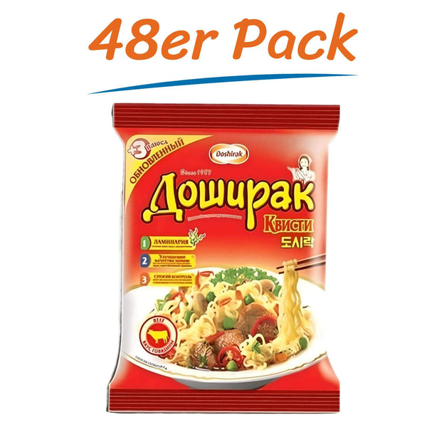 Doschirak Kvisti Noodles Rind 48er Pack (48 x 70g)