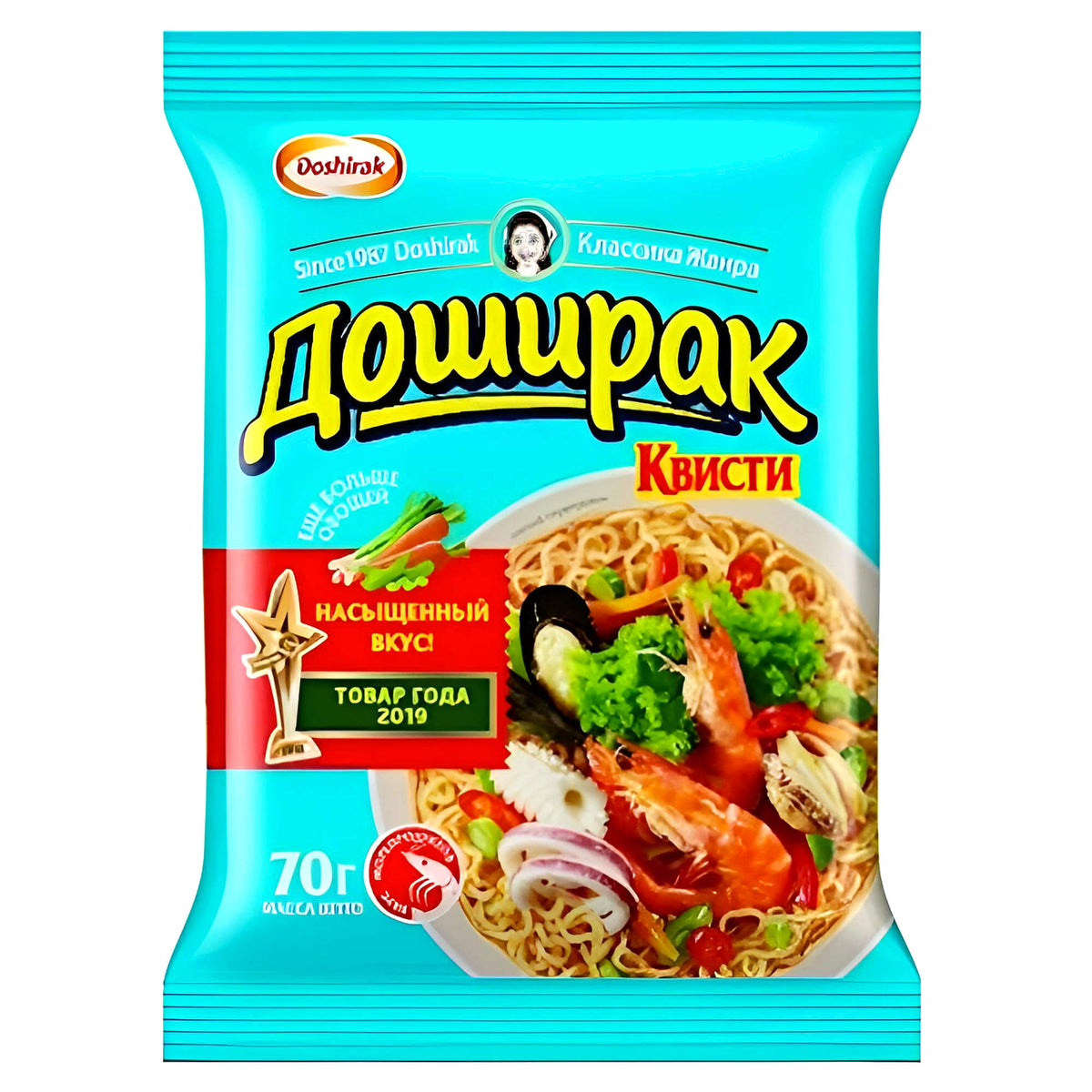 Doschirak Kvisti Instant Noodles Meeresfrüchte 70g